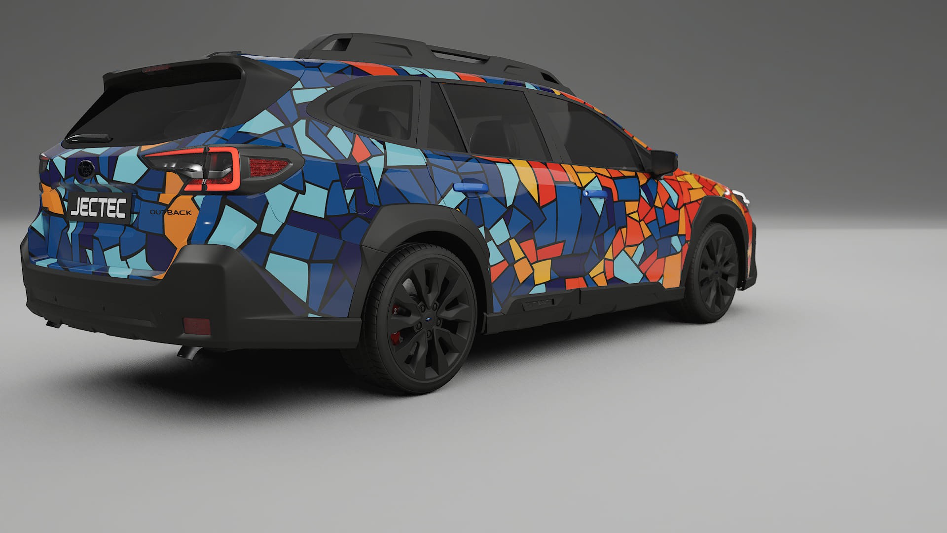 Subaru Outback VI BS prefacelift pre-LCI BARCELONA Designed Wrap PPF Kit – Printable Polyurethane Film