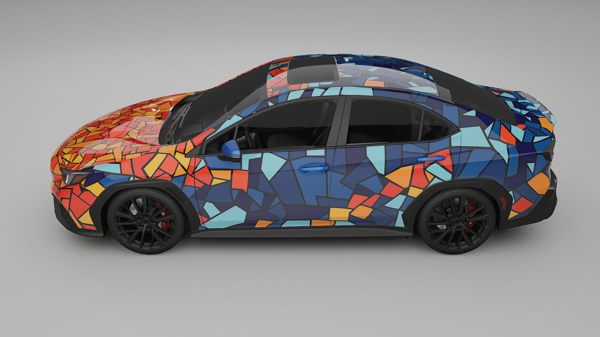 Subaru WRX VB BARCELONA Designed Wrap PPF Kit – Printable Polyurethane Film