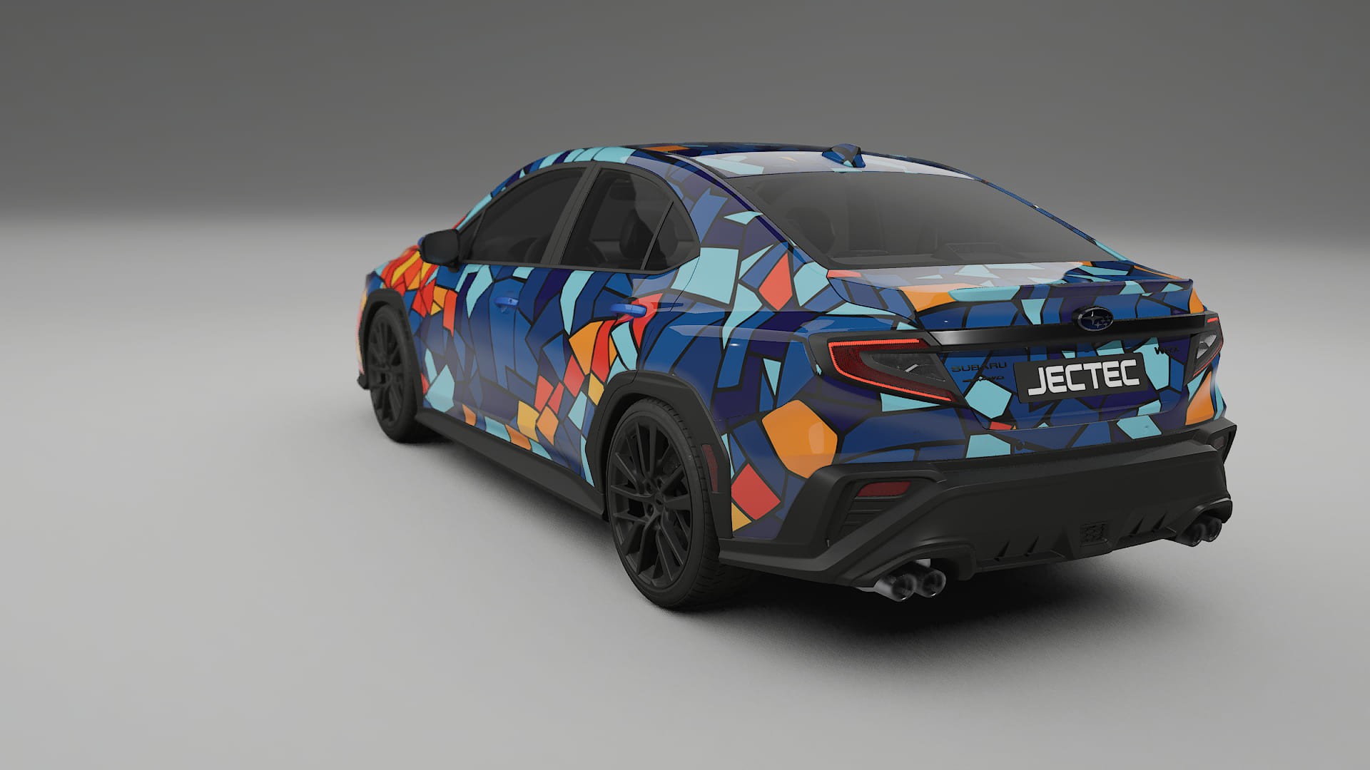 Subaru WRX VB BARCELONA Designed Wrap PPF Kit – Printable Polyurethane Film