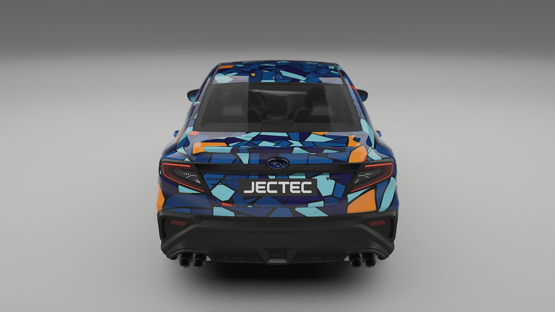 Subaru WRX VB BARCELONA – Design-Wrap PPF-Kit aus bedruckbarer Polyurethanfolie