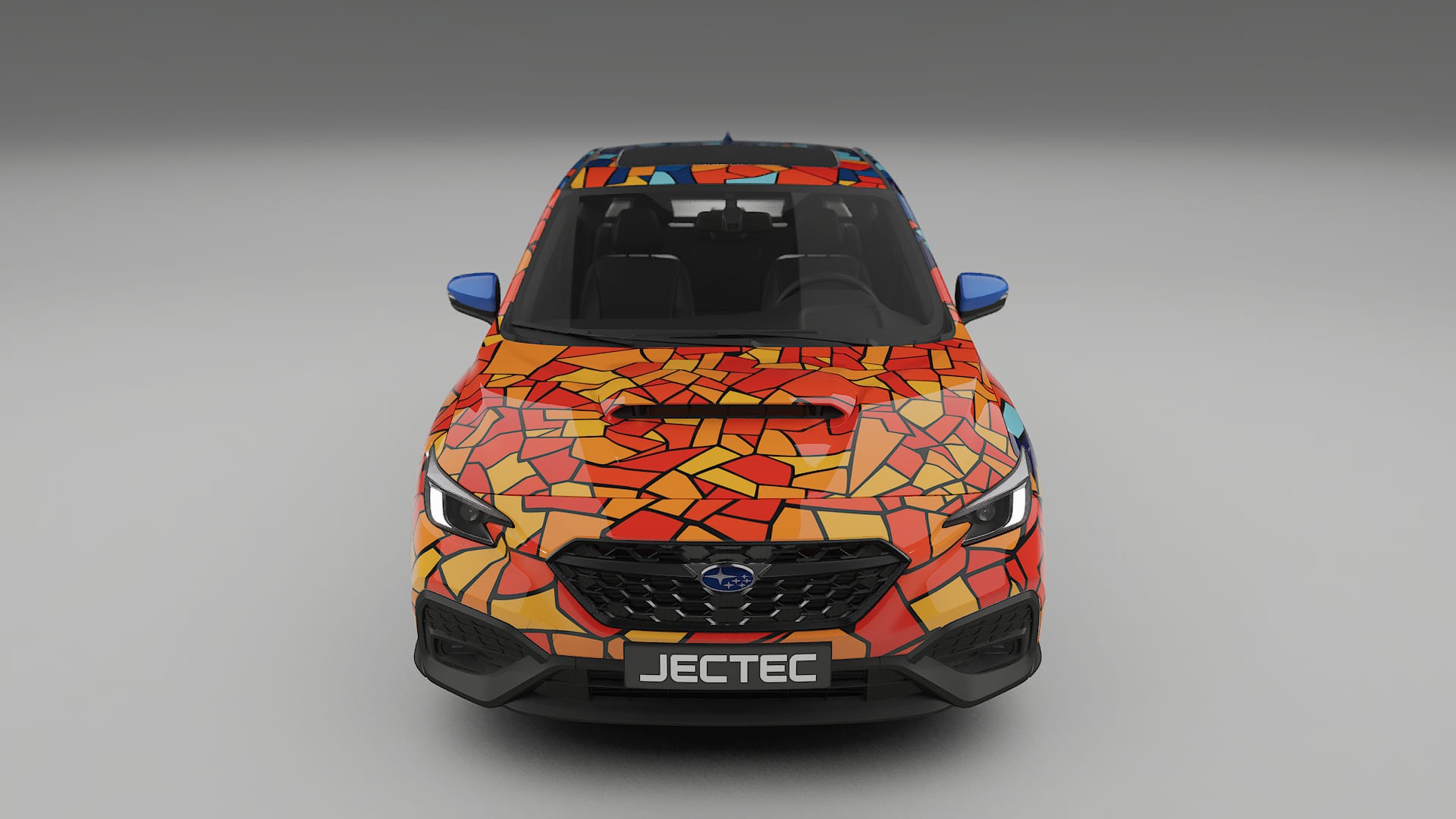 Subaru WRX VB BARCELONA – Design-Wrap PPF-Kit aus bedruckbarer Polyurethanfolie