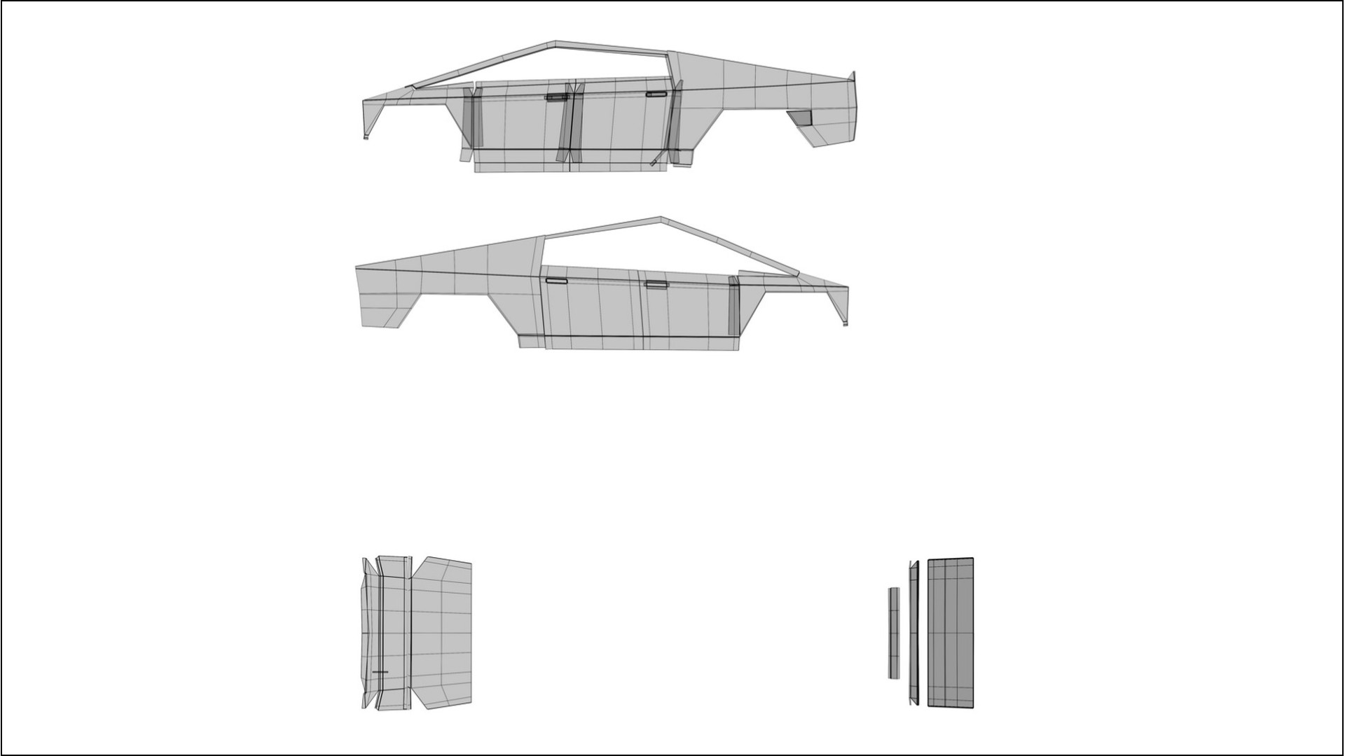 Tesla Cybertruck BARCELONA – Design-Wrap PPF-Kit aus bedruckbarer Polyurethanfolie 2