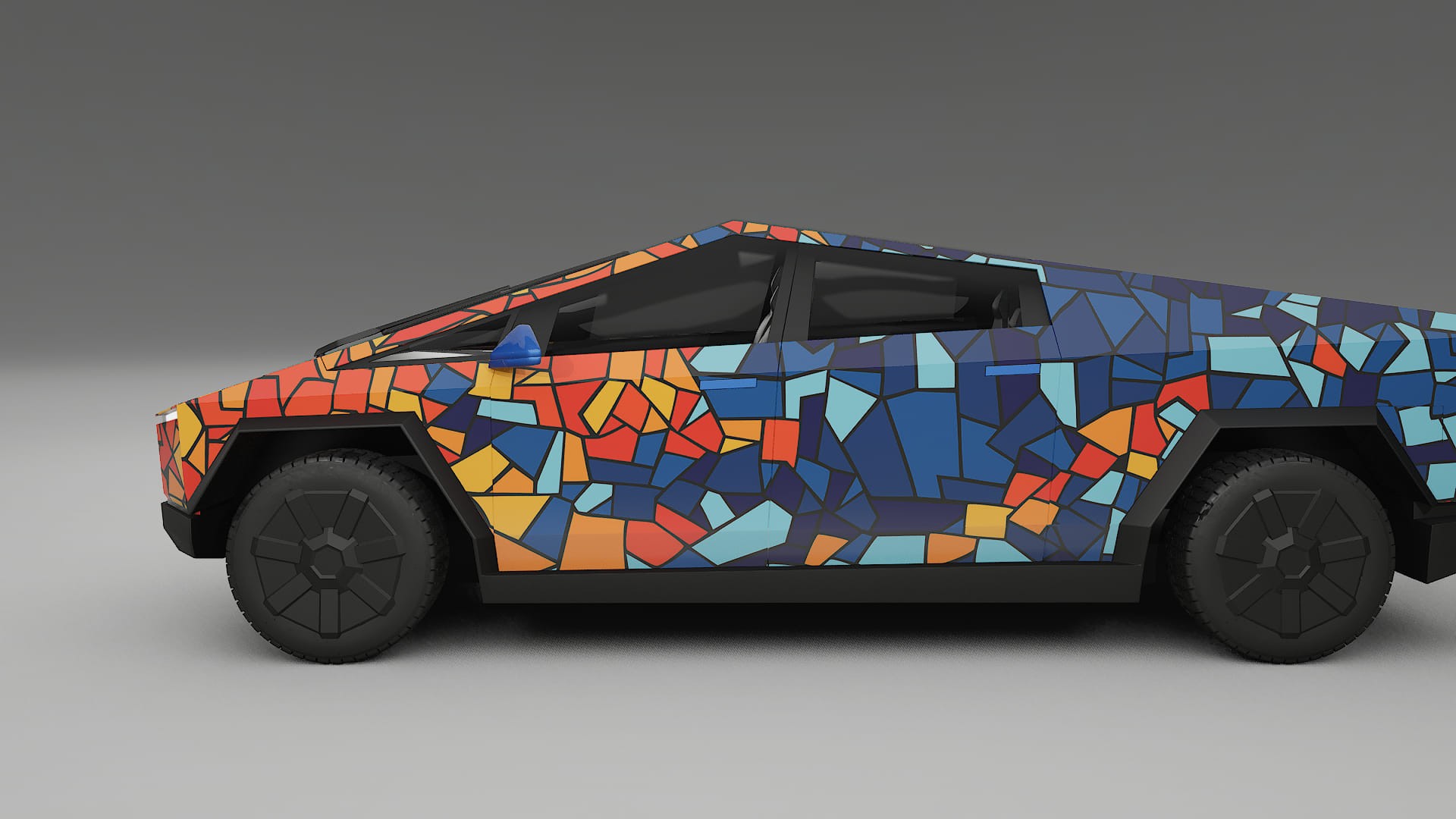 Tesla Cybertruck BARCELONA Designed Wrap PPF Kit – Printable Polyurethane Film