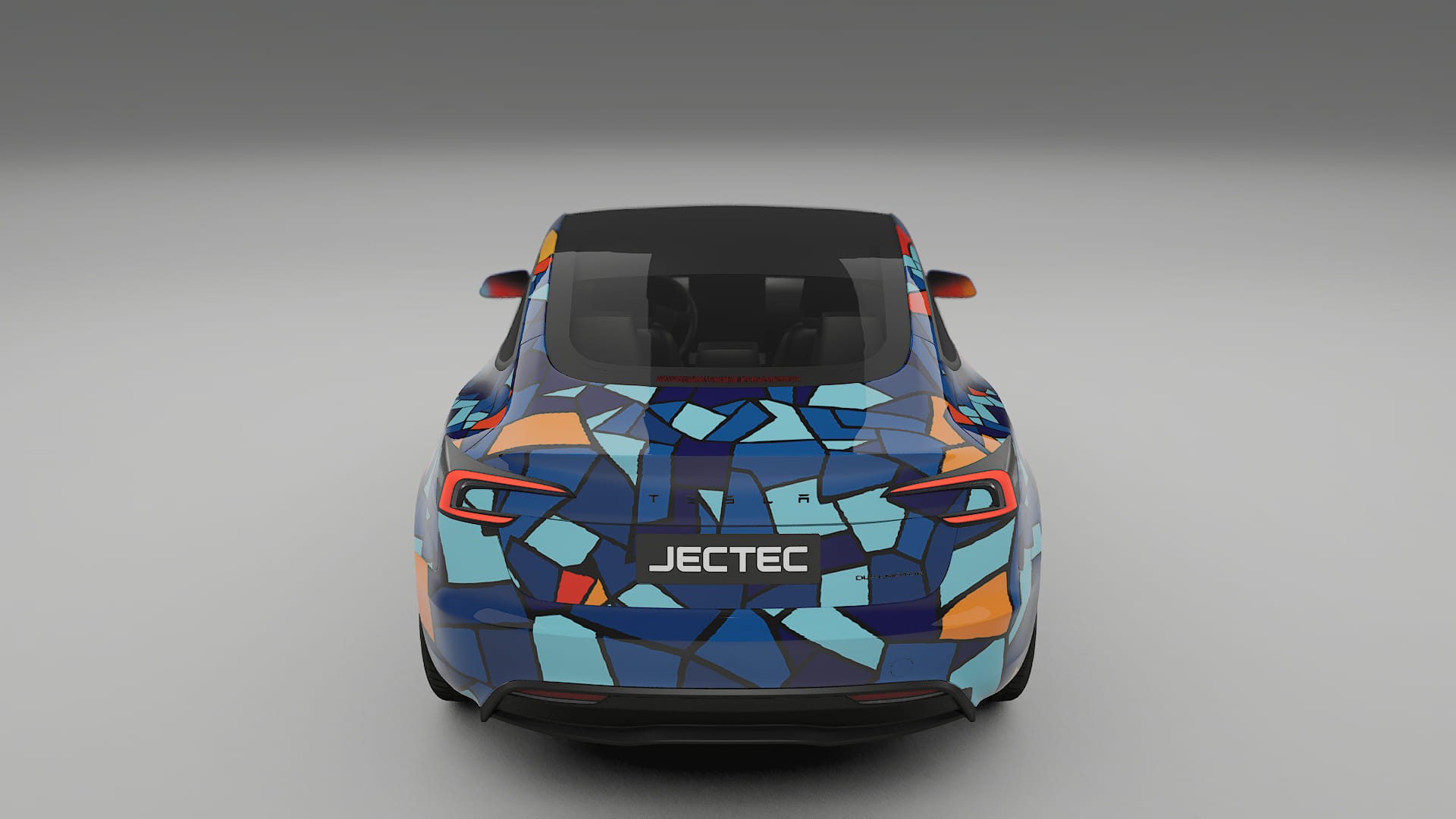 Tesla Model 3 Highland BARCELONA – Design-Wrap PPF-Kit aus bedruckbarer Polyurethanfolie