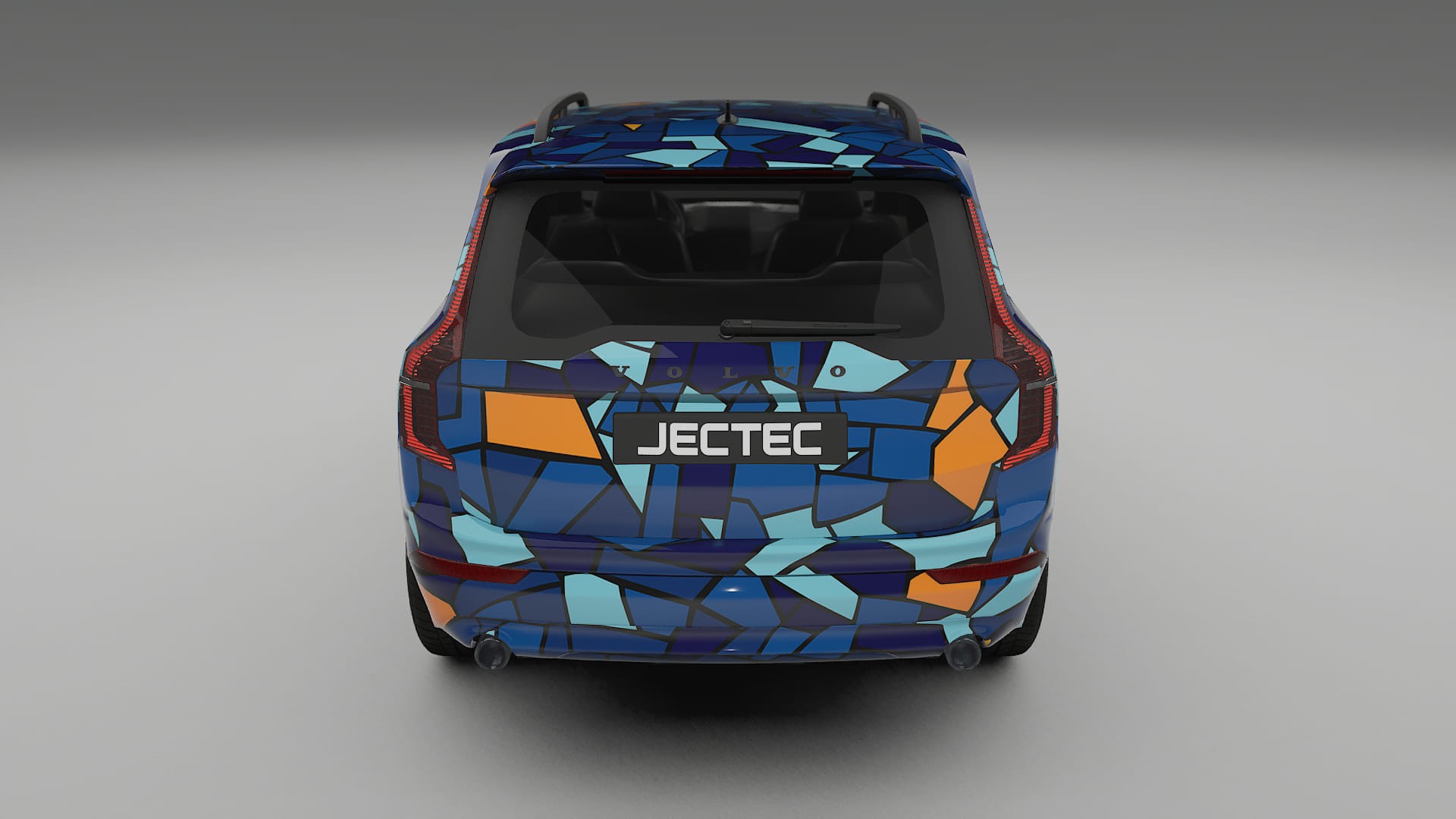 Volvo XC90 SPA BARCELONA – Design-Wrap PPF-Kit aus bedruckbarer Polyurethanfolie