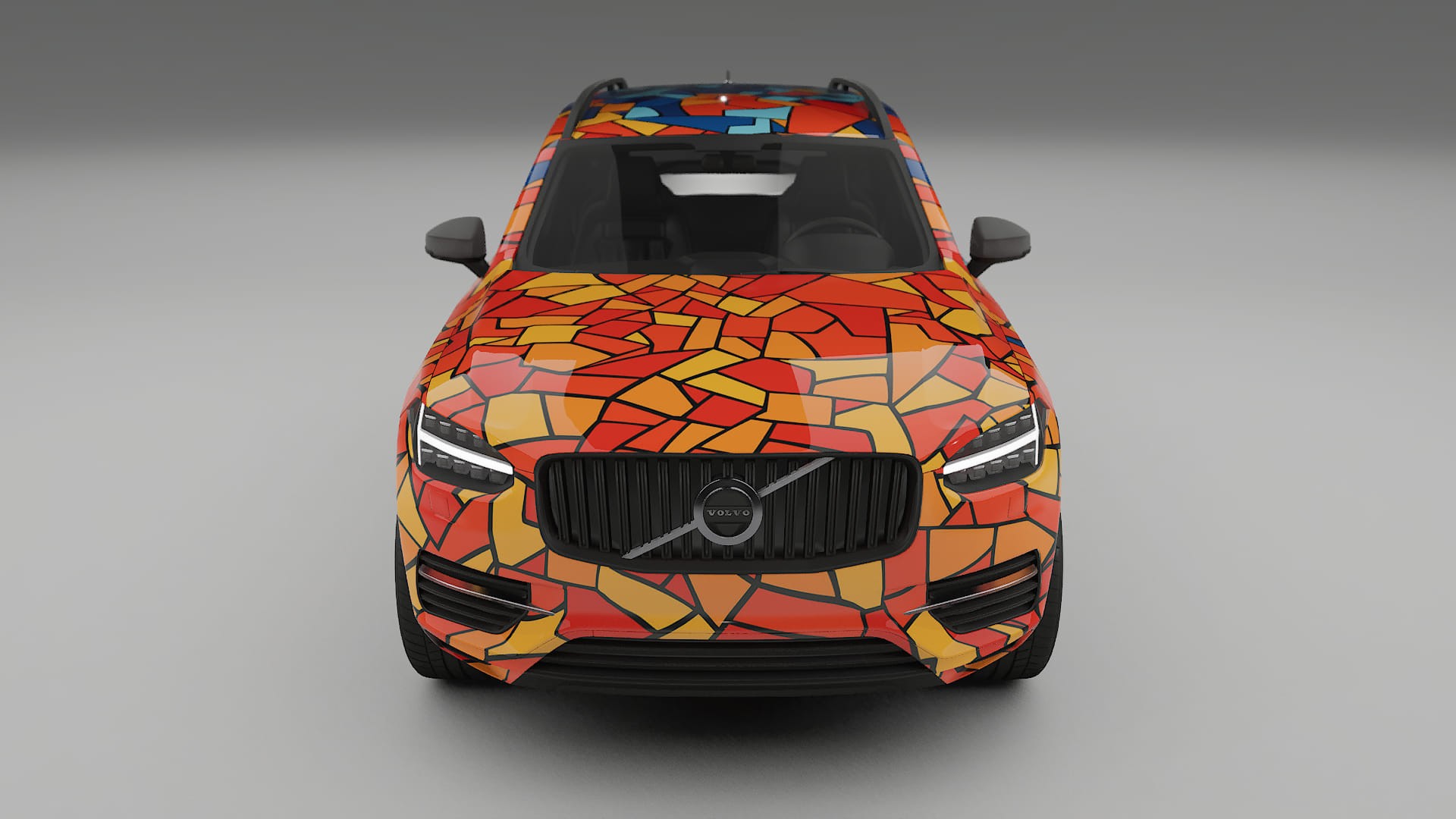 Volvo XC90 SPA BARCELONA – Design-Wrap PPF-Kit aus bedruckbarer Polyurethanfolie