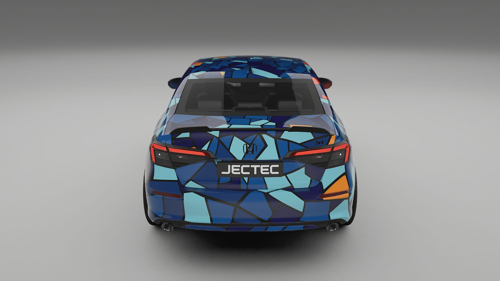 Honda Civic Si BARCELONA Designed Wrap PPF Kit – Printable Polyurethane Film