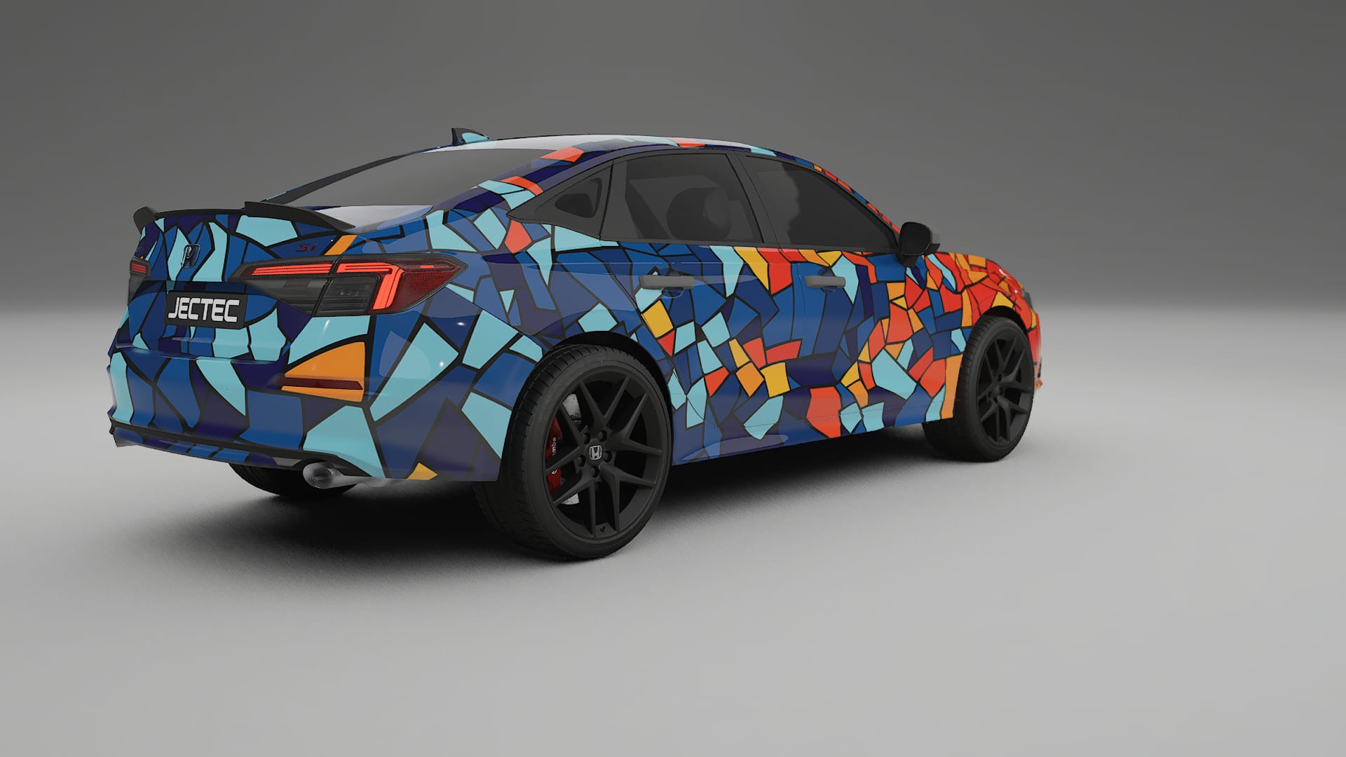 Honda Civic Si BARCELONA Designed Wrap PPF Kit – Printable Polyurethane Film