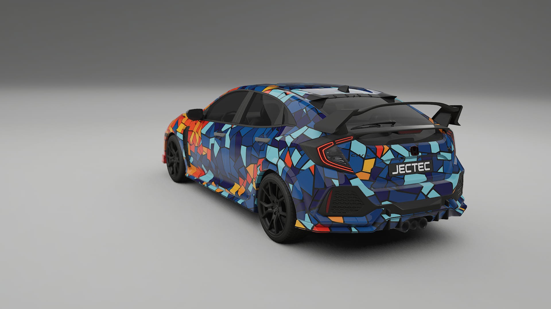 Honda Civic Type-R BARCELONA Designed Wrap PPF Kit – Printable Polyurethane Film
