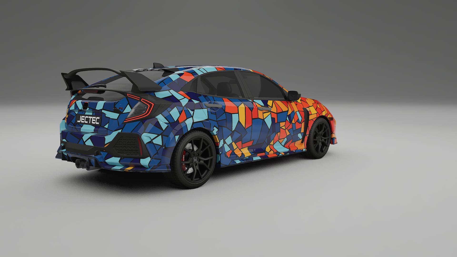 Honda Civic Type-R BARCELONA Designed Wrap PPF Kit – Printable Polyurethane Film