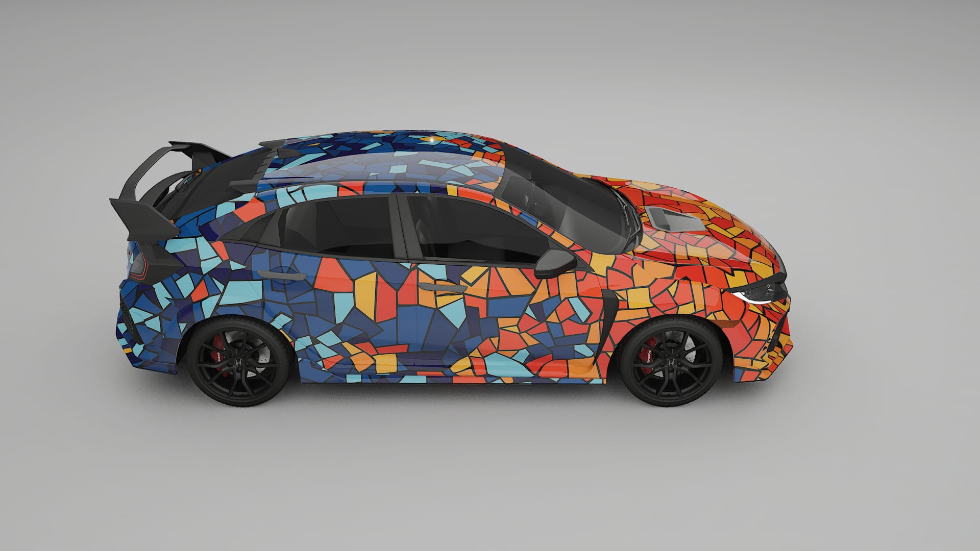 Honda Civic Type-R BARCELONA Designed Wrap PPF Kit – Printable Polyurethane Film