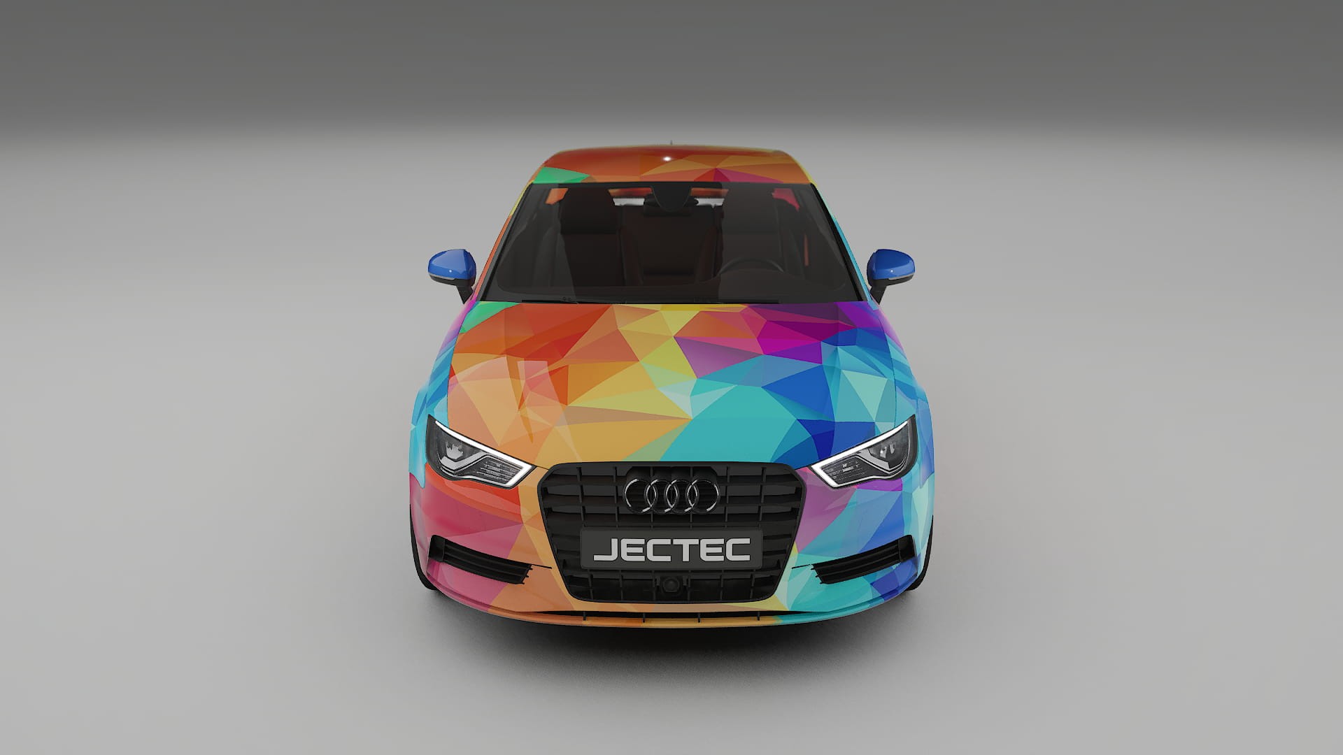 Audi A3 8V sedan prefacelift pre-LCI VECTOR VIBE Designed Wrap PPF Kit – Printable Polyurethane Film