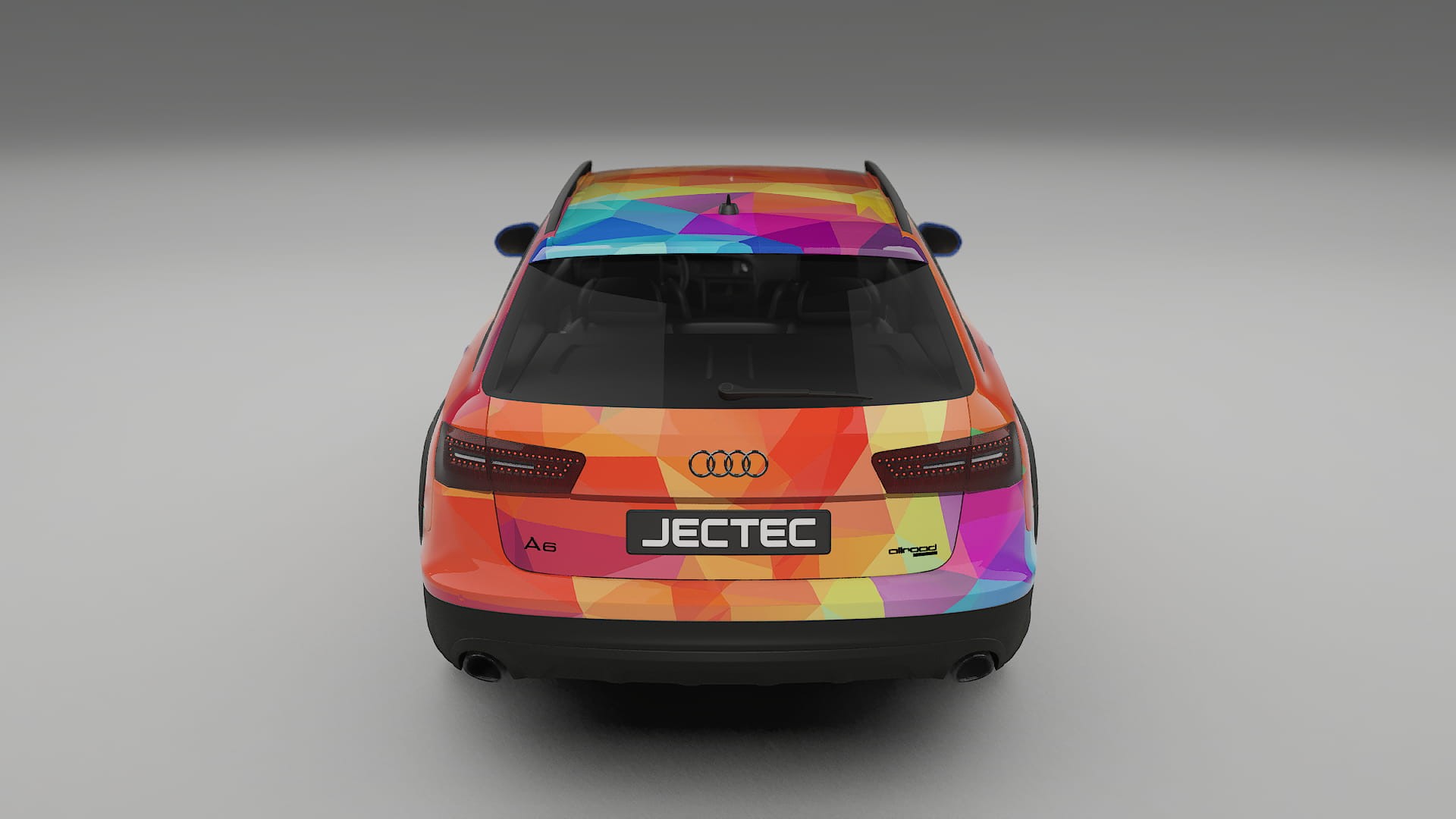 Audi A6 Allroad C7 prefacelift pre-LCI VECTOR VIBE Designed Wrap PPF Kit – Printable Polyurethane Film