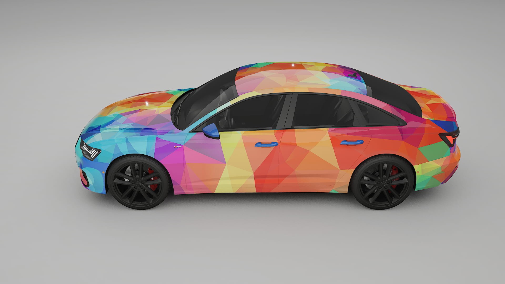 Audi A6 S-Line C8 VECTOR WIBE Designed Wrap PPF Kit – Printable Polyurethane Film