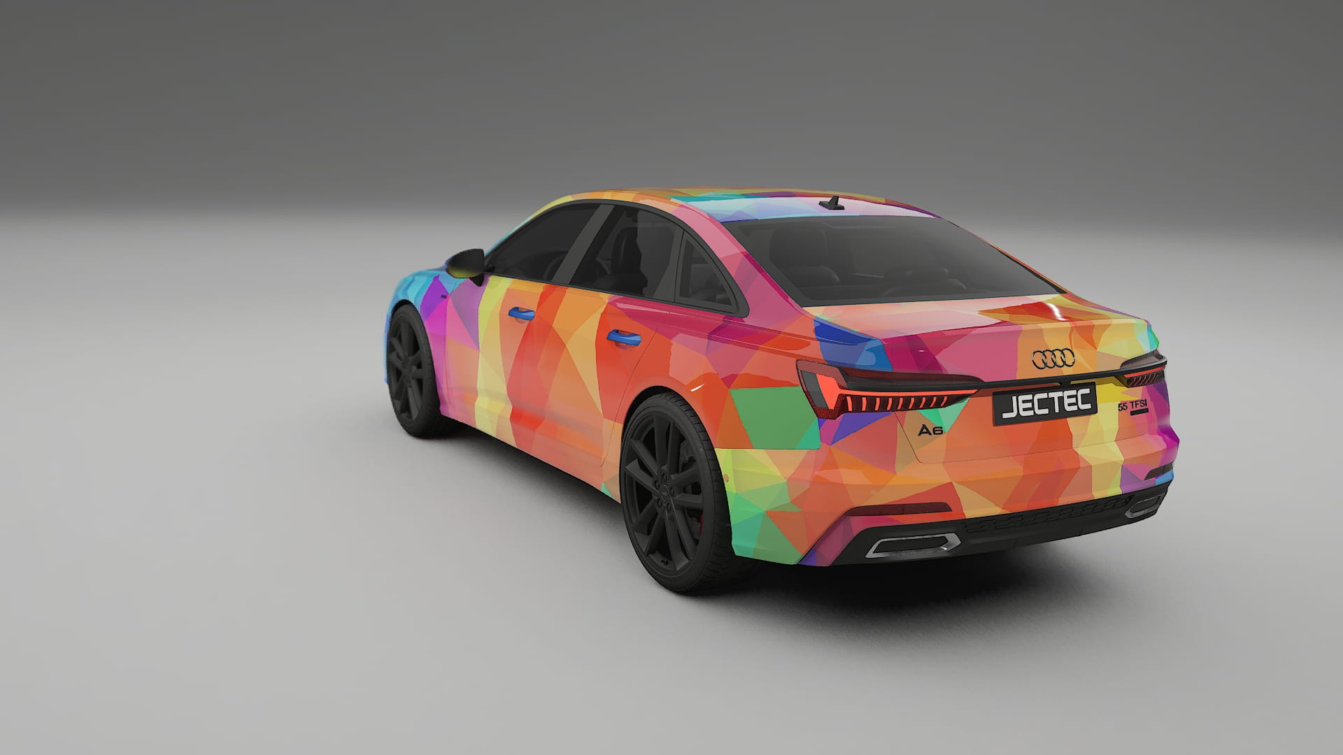 Audi A6 S-Line C8 VECTOR WIBE Designed Wrap PPF Kit – Printable Polyurethane Film