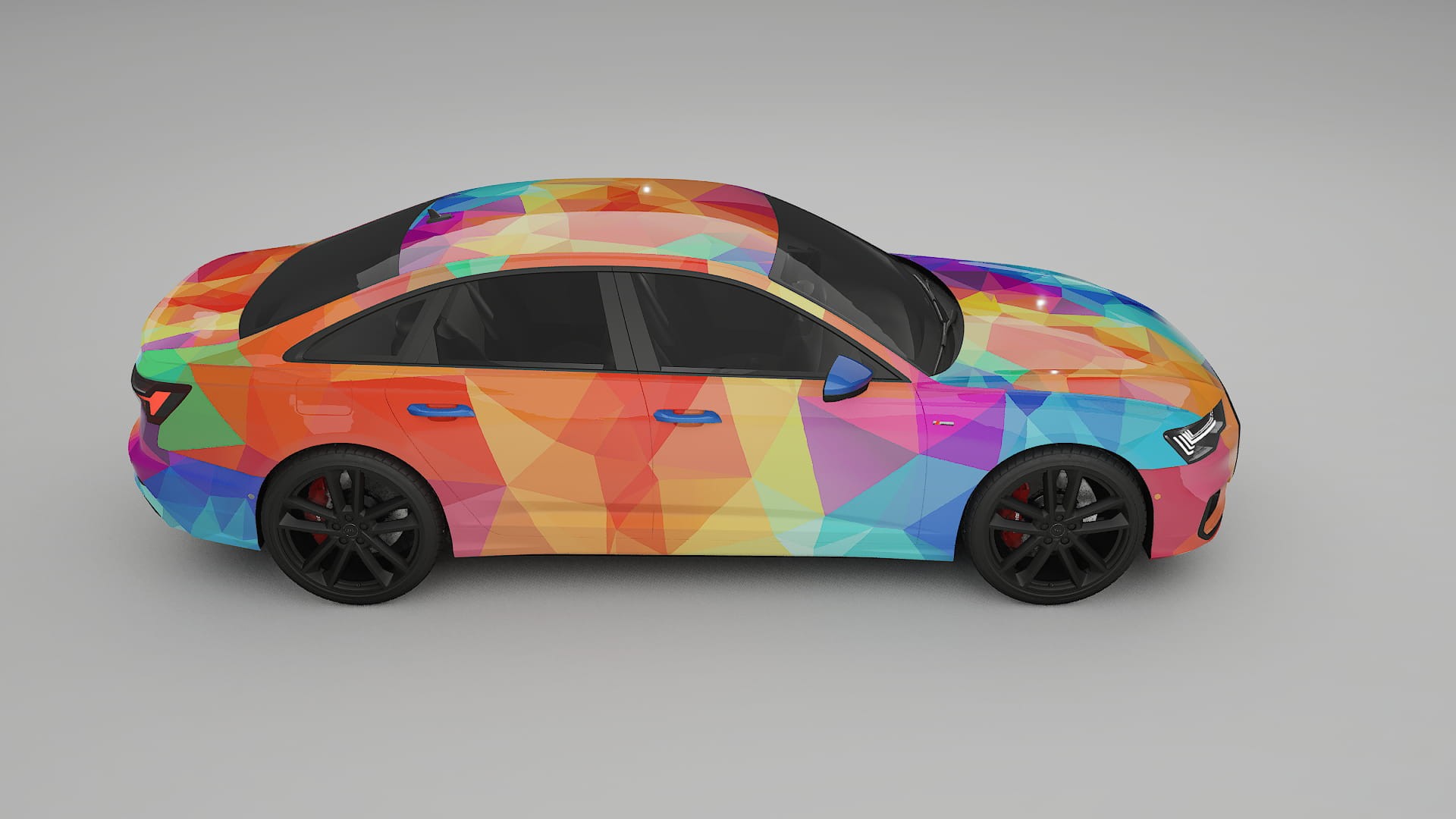 Audi A6 S-Line C8 VECTOR WIBE Designed Wrap PPF Kit – Printable Polyurethane Film