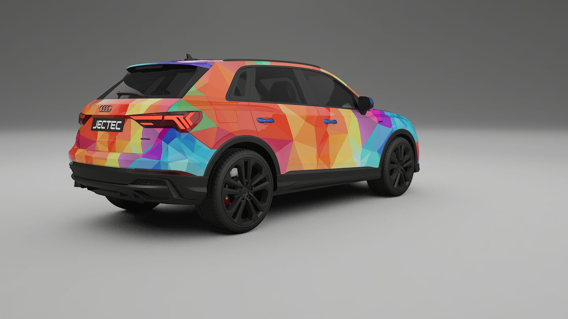Audi Q3 S-Line F3 VECTOR WIBE Designed Wrap PPF Kit – Printable Polyurethane Film