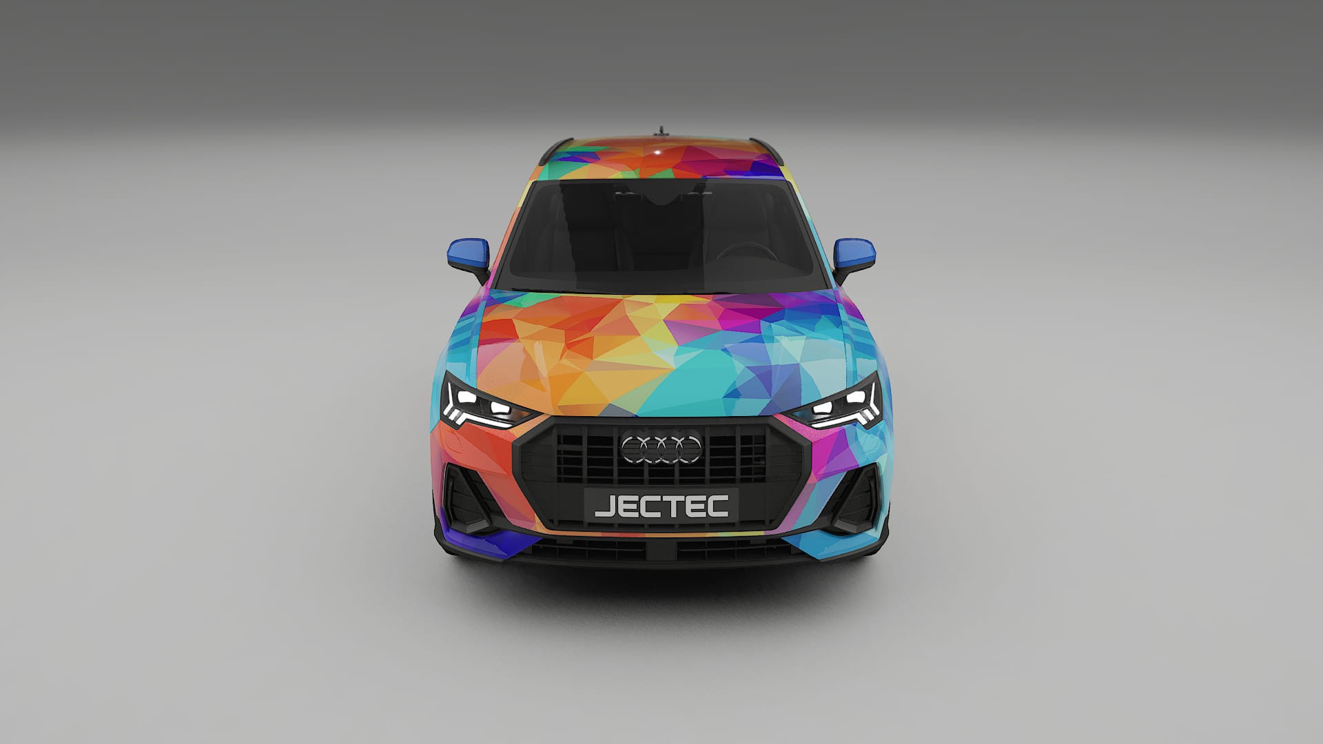 Audi Q3 S-Line F3 VECTOR VIBE – Design-Wrap PPF-Kit aus bedruckbarer Polyurethanfolie