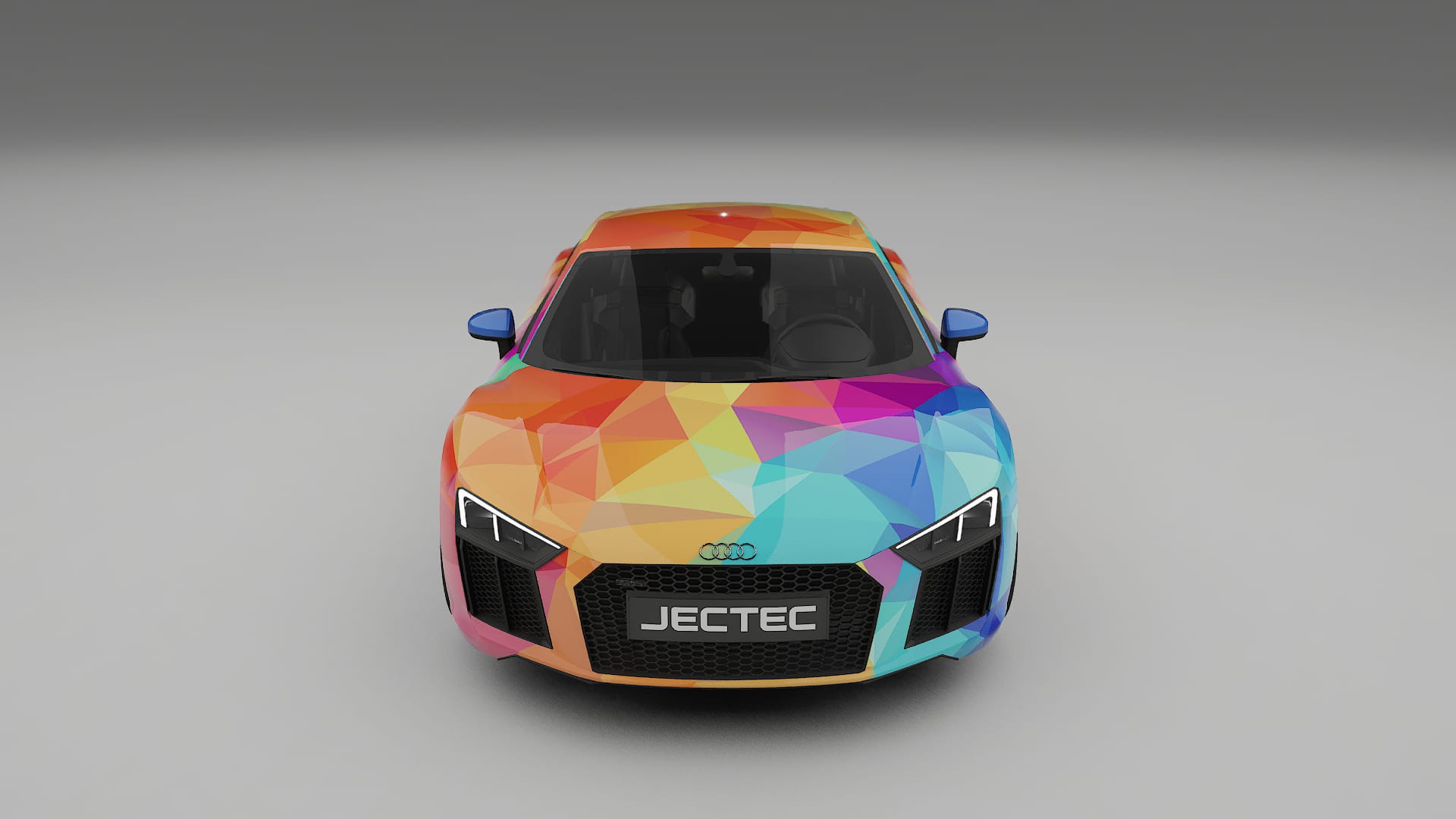 Audi R8 typ-4S prefacelift pre-LCI VECTOR VIBE Designed Wrap PPF Kit – Printable Polyurethane Film