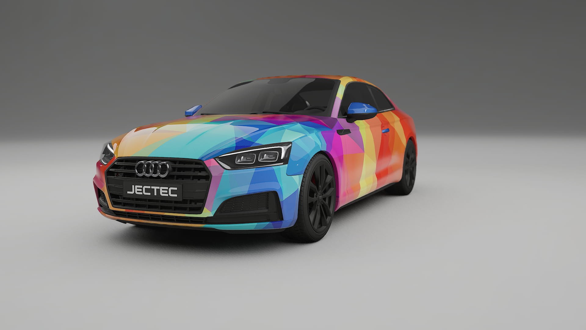 Audi S5 B9 prefacelift pre-LCI VECTOR VIBE Designed Wrap PPF Kit – Printable Polyurethane Film