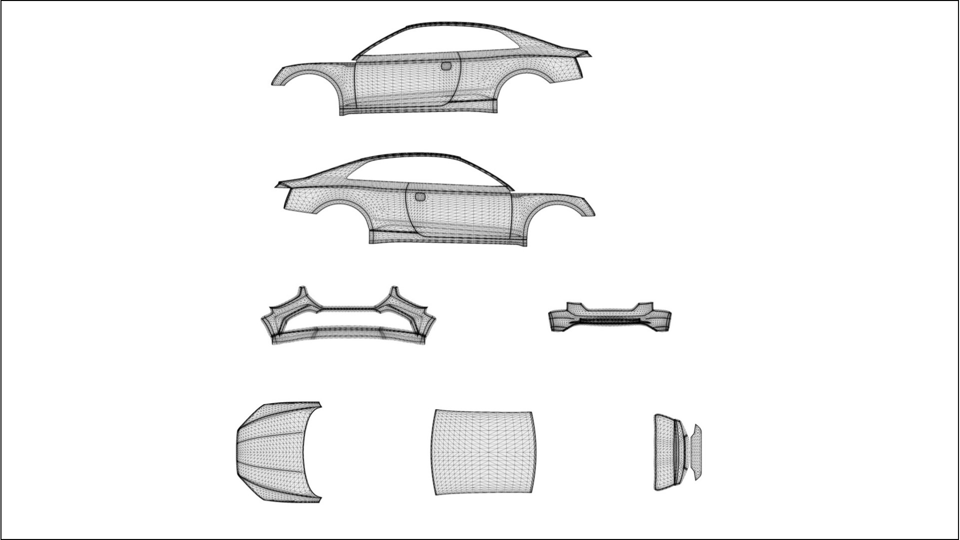 Audi S5 B9 prefacelift pre-LCI VECTOR WIBE Designed Wrap PPF Kit – Printable Polyurethane Film 2