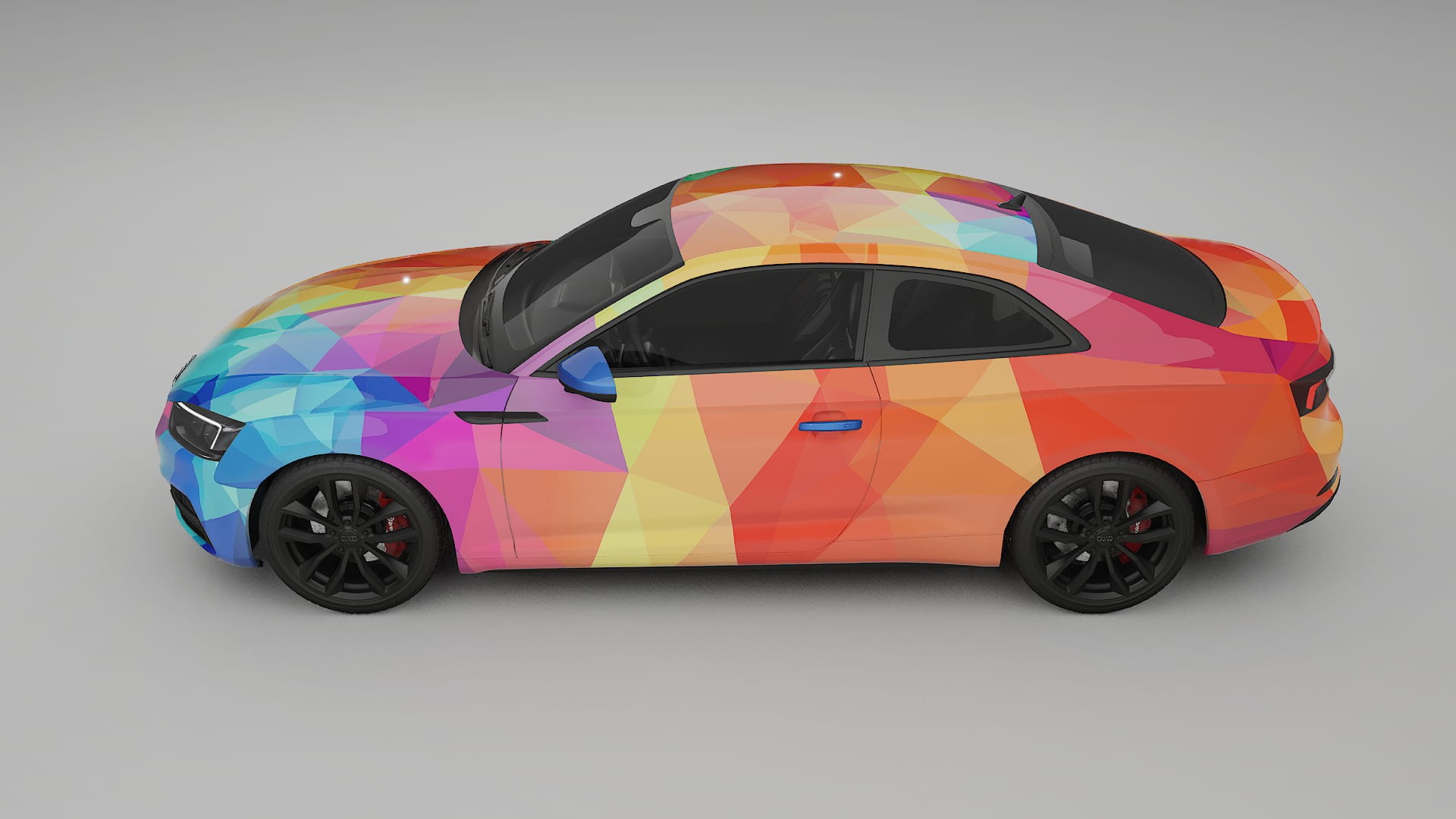 Audi S5 B9 prefacelift pre-LCI VECTOR VIBE Designed Wrap PPF Kit – Printable Polyurethane Film