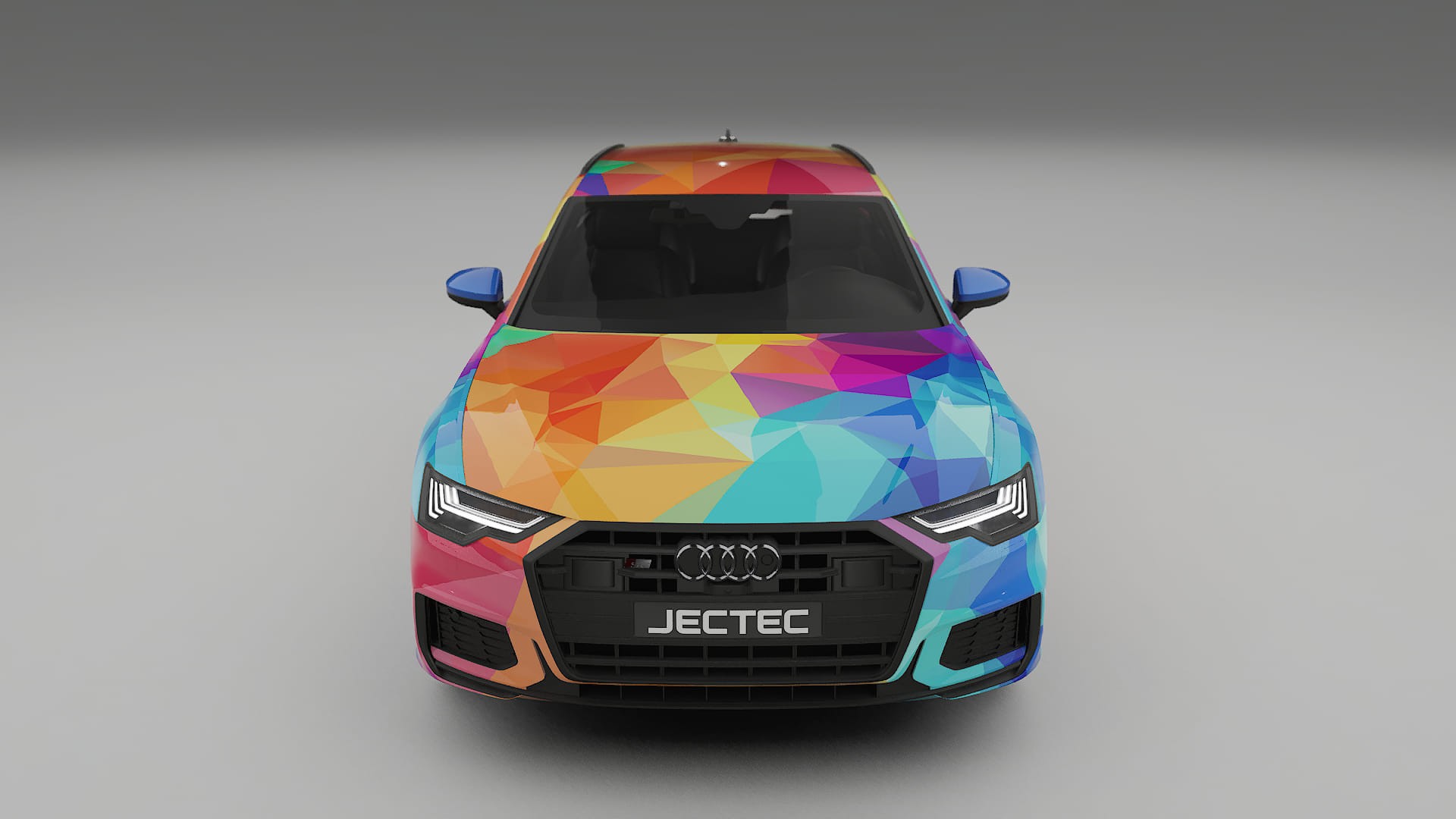 Audi S6 Avant prefacelift pre-LCI C8 VECTOR VIBE Designed Wrap PPF Kit – Printable Polyurethane Film