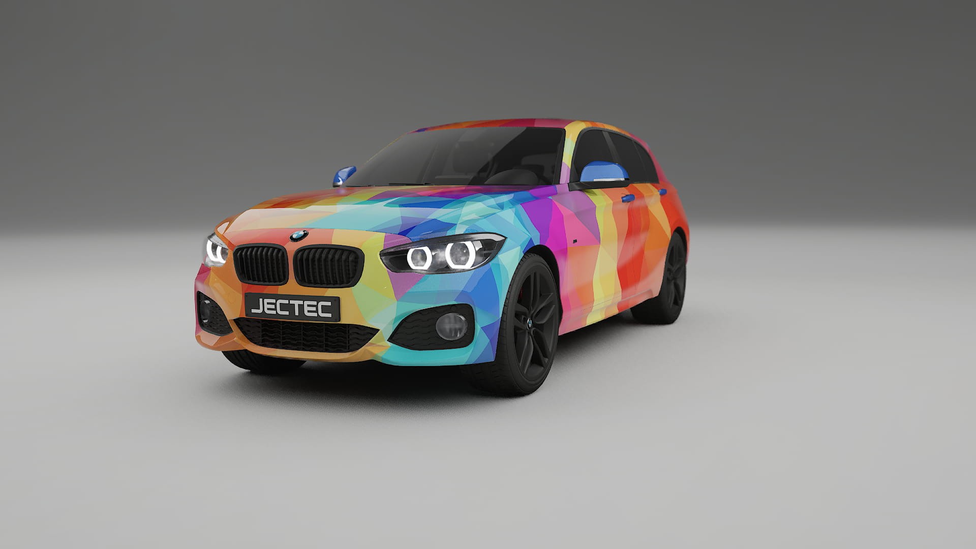 BMW 1 F20 facelift LCI VECTOR WIBE Designed Wrap PPF Kit – Printable Polyurethane Film