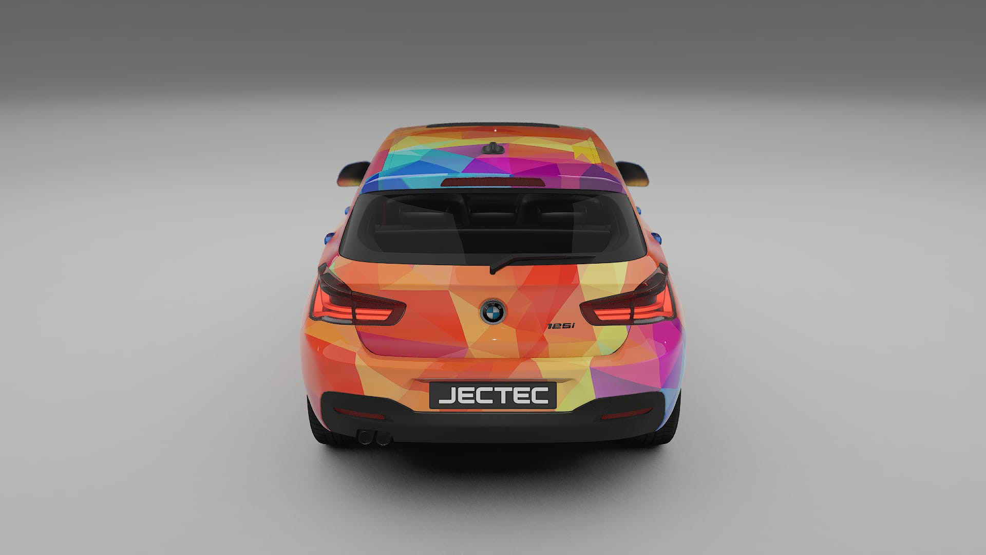 BMW 1 F20 facelift LCI VECTOR VIBE – Design-Wrap PPF-Kit aus bedruckbarer Polyurethanfolie