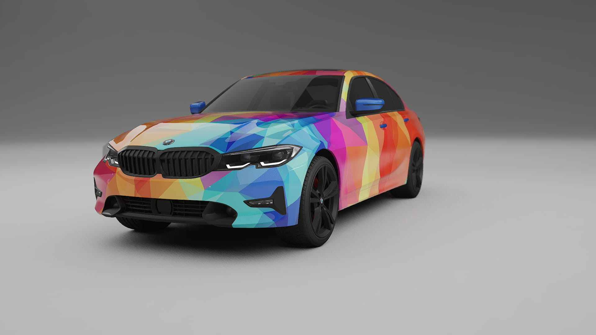 BMW 3 G20 prefacelift pre-LCI VECTOR VIBE Designed Wrap PPF Kit – Printable Polyurethane Film