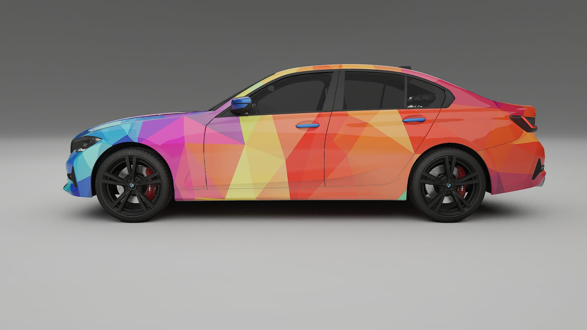 BMW 3 G20 prefacelift pre-LCI VECTOR VIBE Designed Wrap PPF Kit – Printable Polyurethane Film
