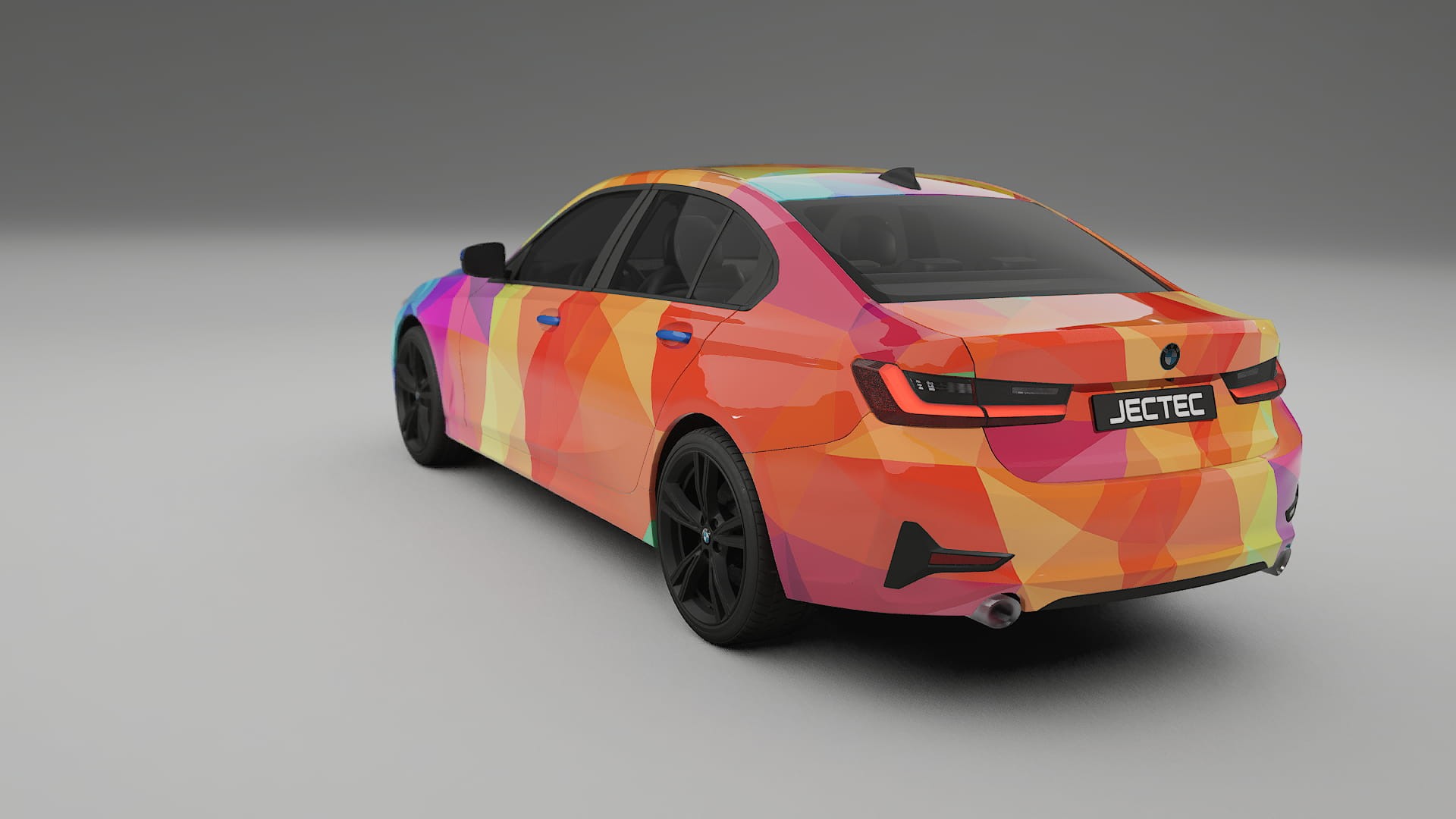 BMW 3 G20 prefacelift pre-LCI VECTOR VIBE Designed Wrap PPF Kit – Printable Polyurethane Film