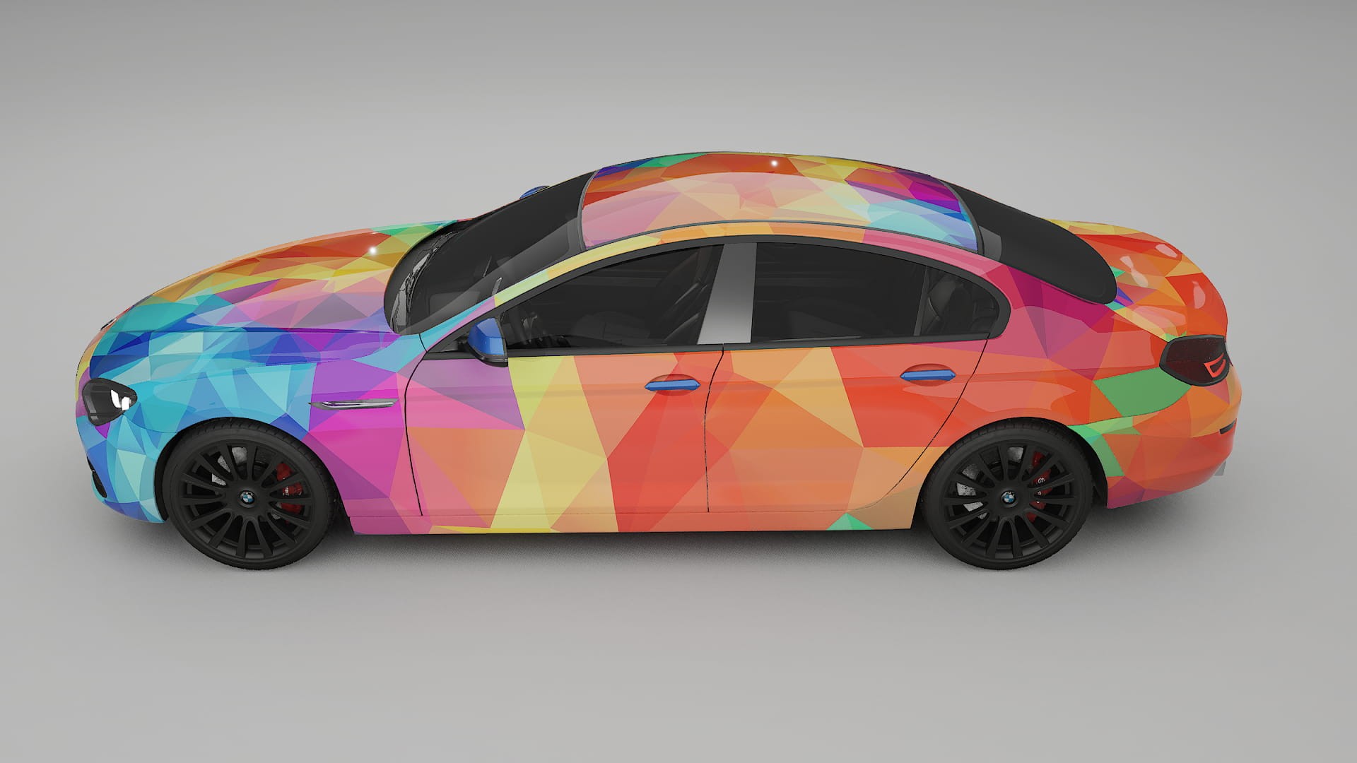 BMW 6 F06 VECTOR VIBE Designed Wrap PPF Kit – Printable Polyurethane Film