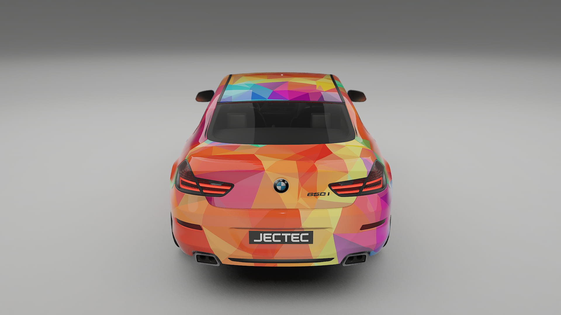 BMW 6 F06 VECTOR VIBE – Design-Wrap PPF-Kit aus bedruckbarer Polyurethanfolie