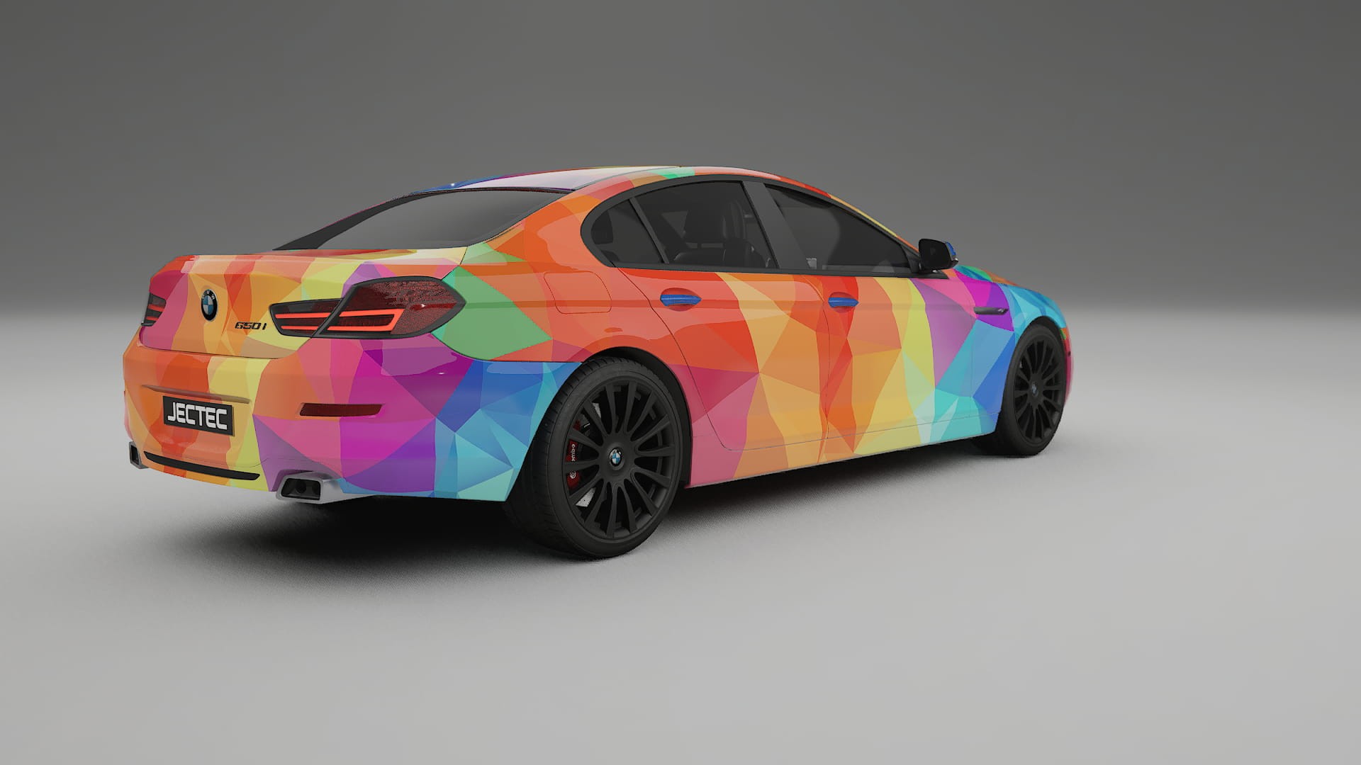 BMW 6 F06 VECTOR WIBE Designed Wrap PPF Kit – Printable Polyurethane Film