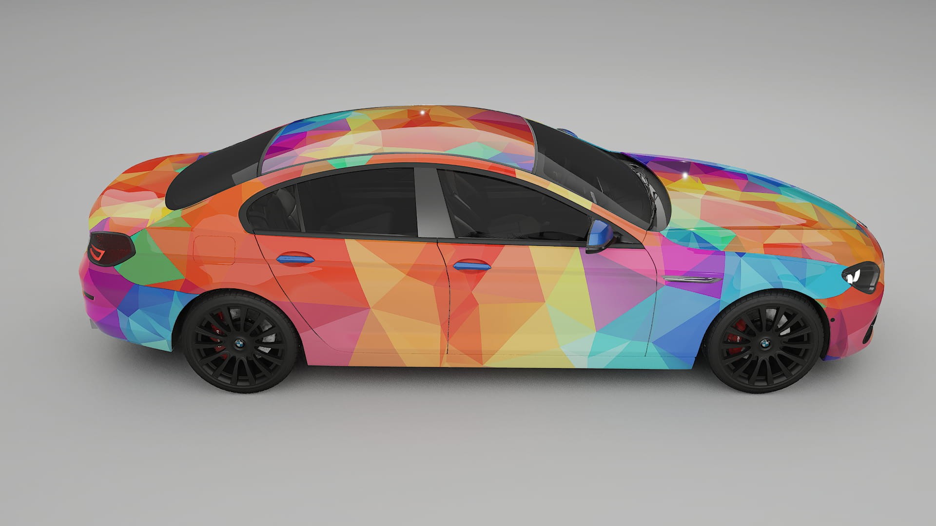 BMW 6 F06 VECTOR VIBE Designed Wrap PPF Kit – Printable Polyurethane Film