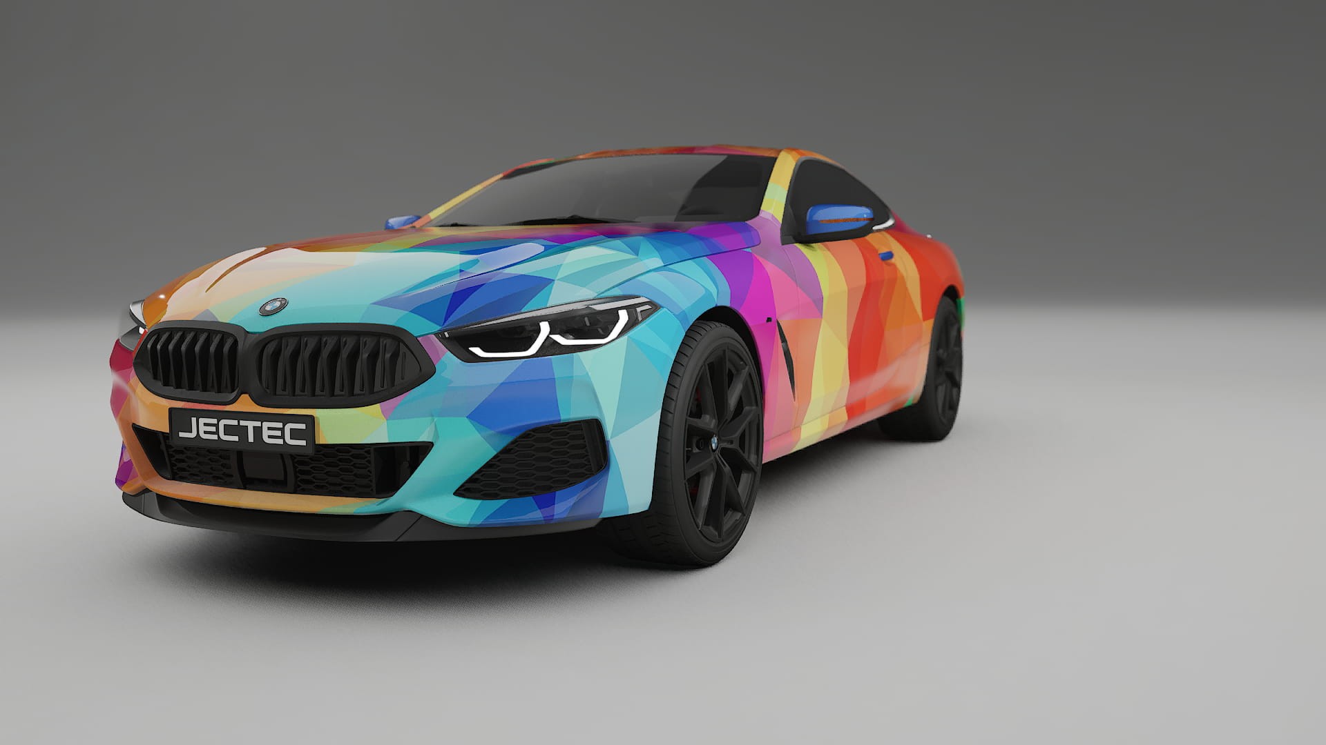 BMW 850 G15 VECTOR VIBE Designed Wrap PPF Kit – Printable Polyurethane Film
