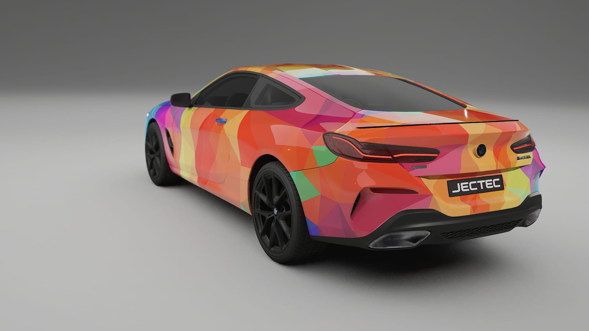 BMW 850 G15 VECTOR VIBE – Design-Wrap PPF-Kit aus bedruckbarer Polyurethanfolie