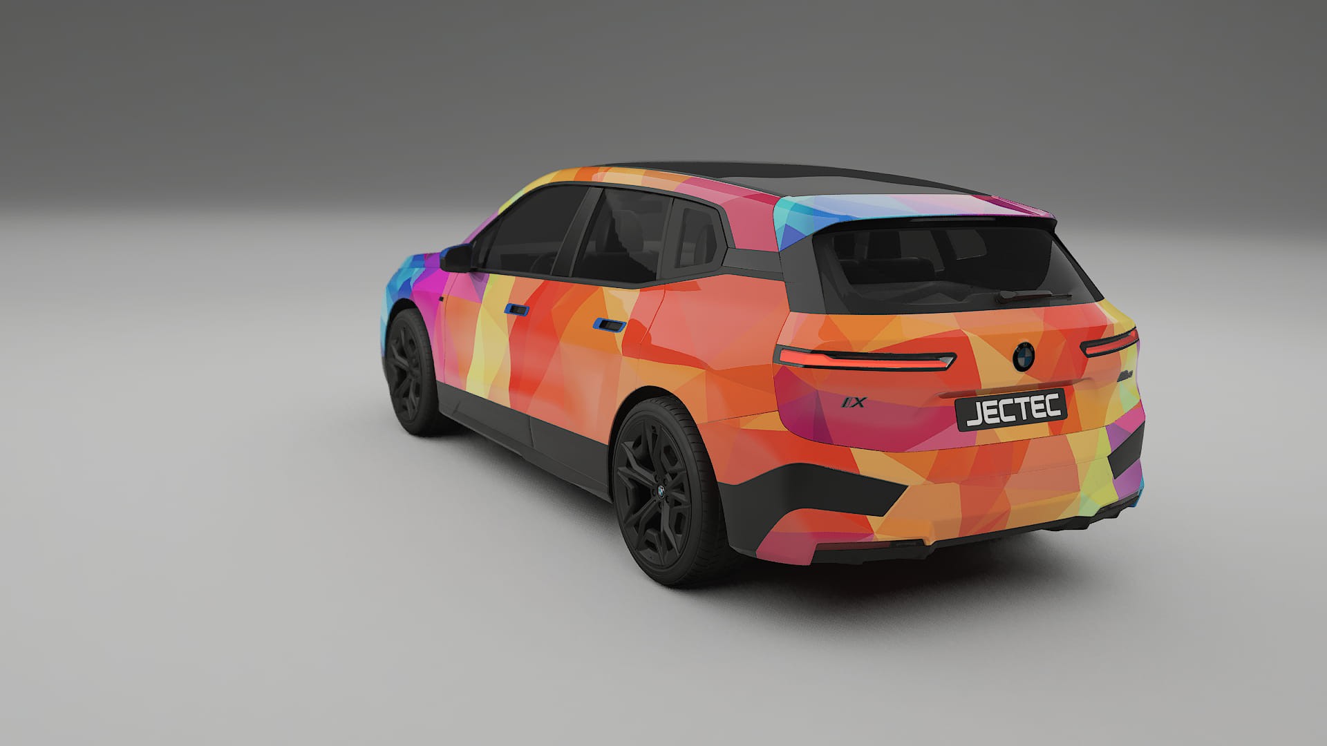 BMW iX M60 VECTOR VIBE Designed Wrap PPF Kit – Printable Polyurethane Film