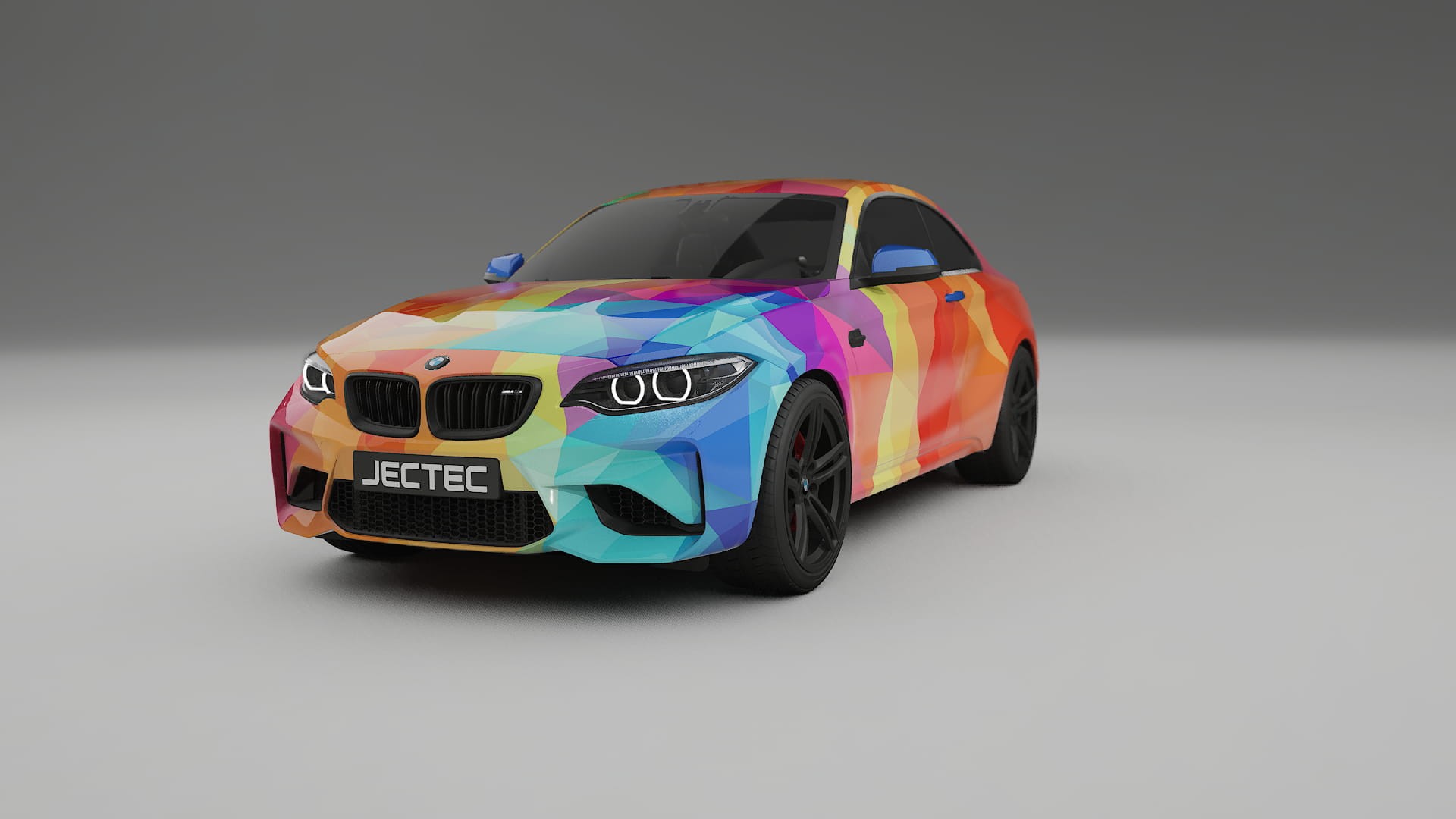 BMW M2 F87 facelift LCI VECTOR VIBE – Design-Wrap PPF-Kit aus bedruckbarer Polyurethanfolie
