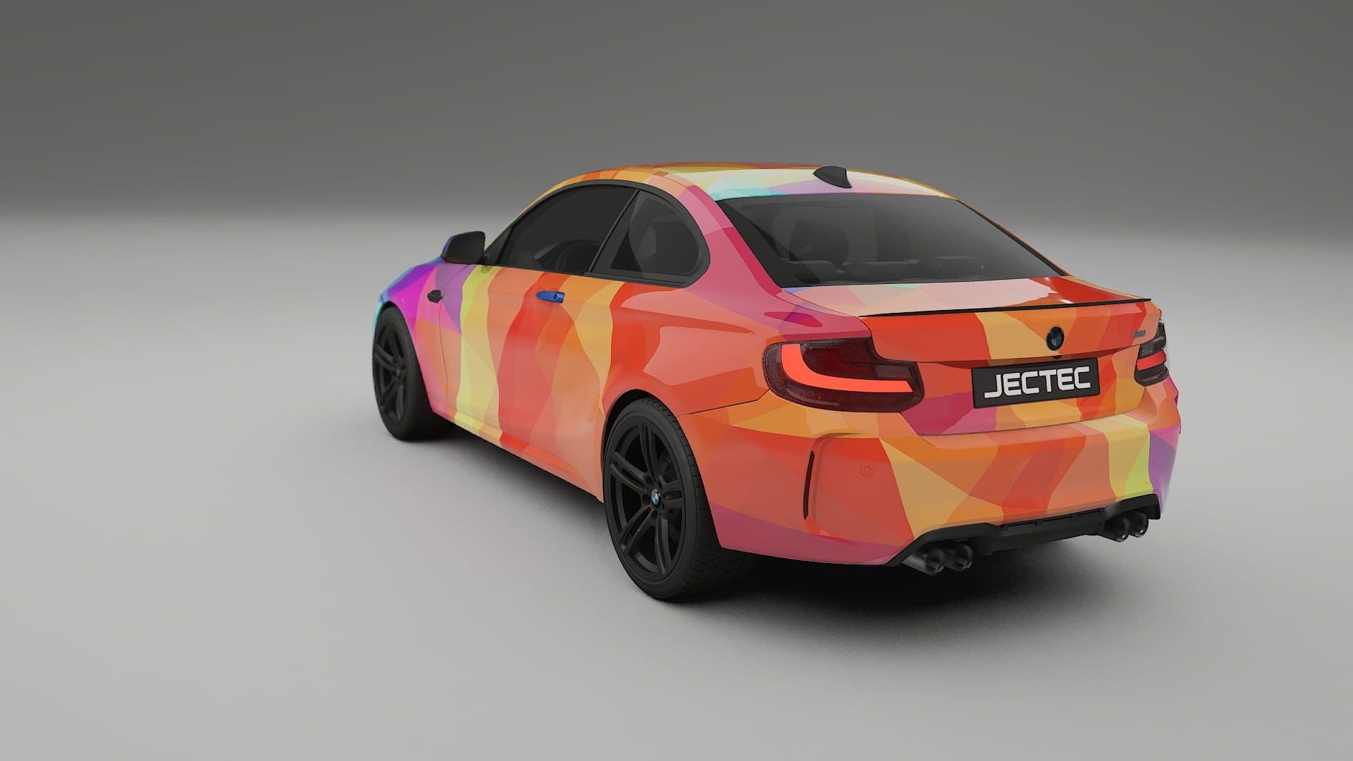 BMW M2 F87 facelift LCI VECTOR VIBE Designed Wrap PPF Kit – Printable Polyurethane Film