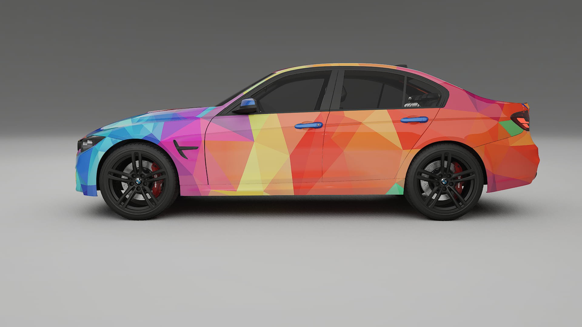 BMW M3 F80 VECTOR VIBE Designed Wrap PPF Kit – Printable Polyurethane Film