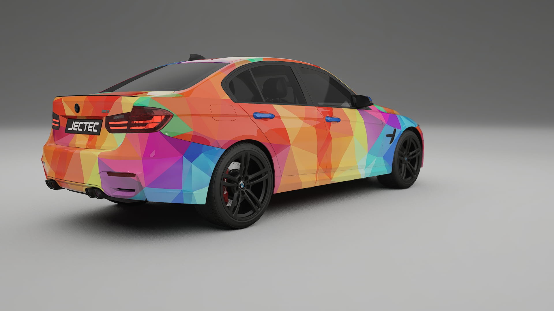 BMW M3 F80 VECTOR VIBE – Design-Wrap PPF-Kit aus bedruckbarer Polyurethanfolie