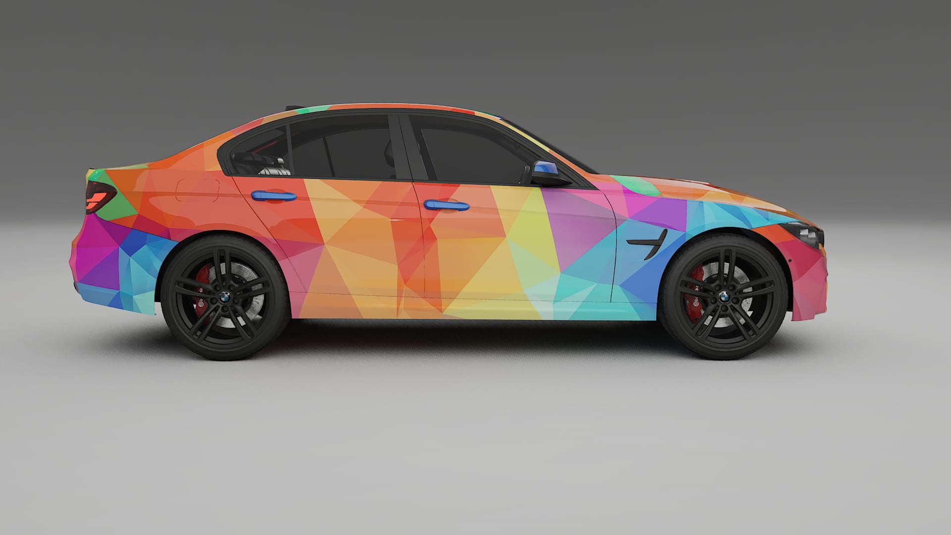 BMW M3 F80 VECTOR VIBE – Design-Wrap PPF-Kit aus bedruckbarer Polyurethanfolie