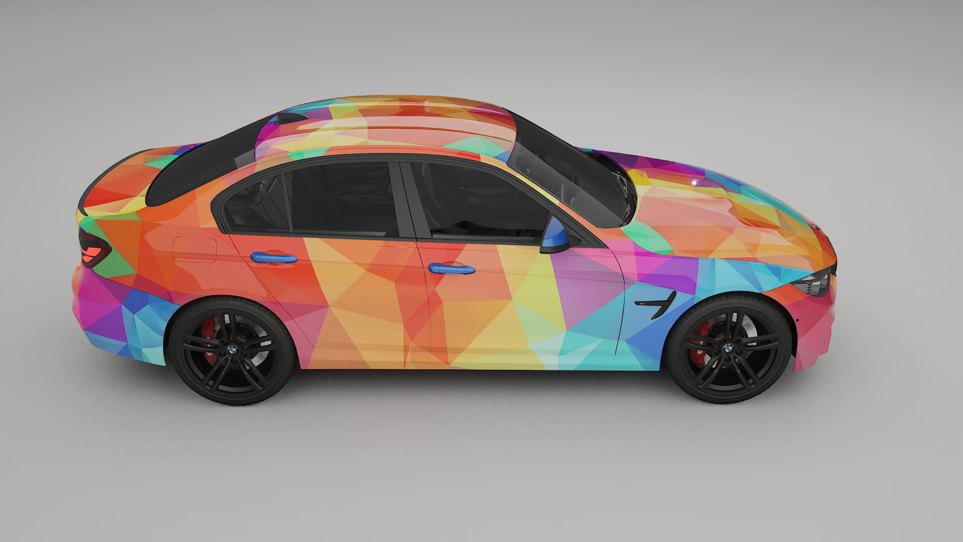 BMW M3 F80 VECTOR VIBE Designed Wrap PPF Kit – Printable Polyurethane Film