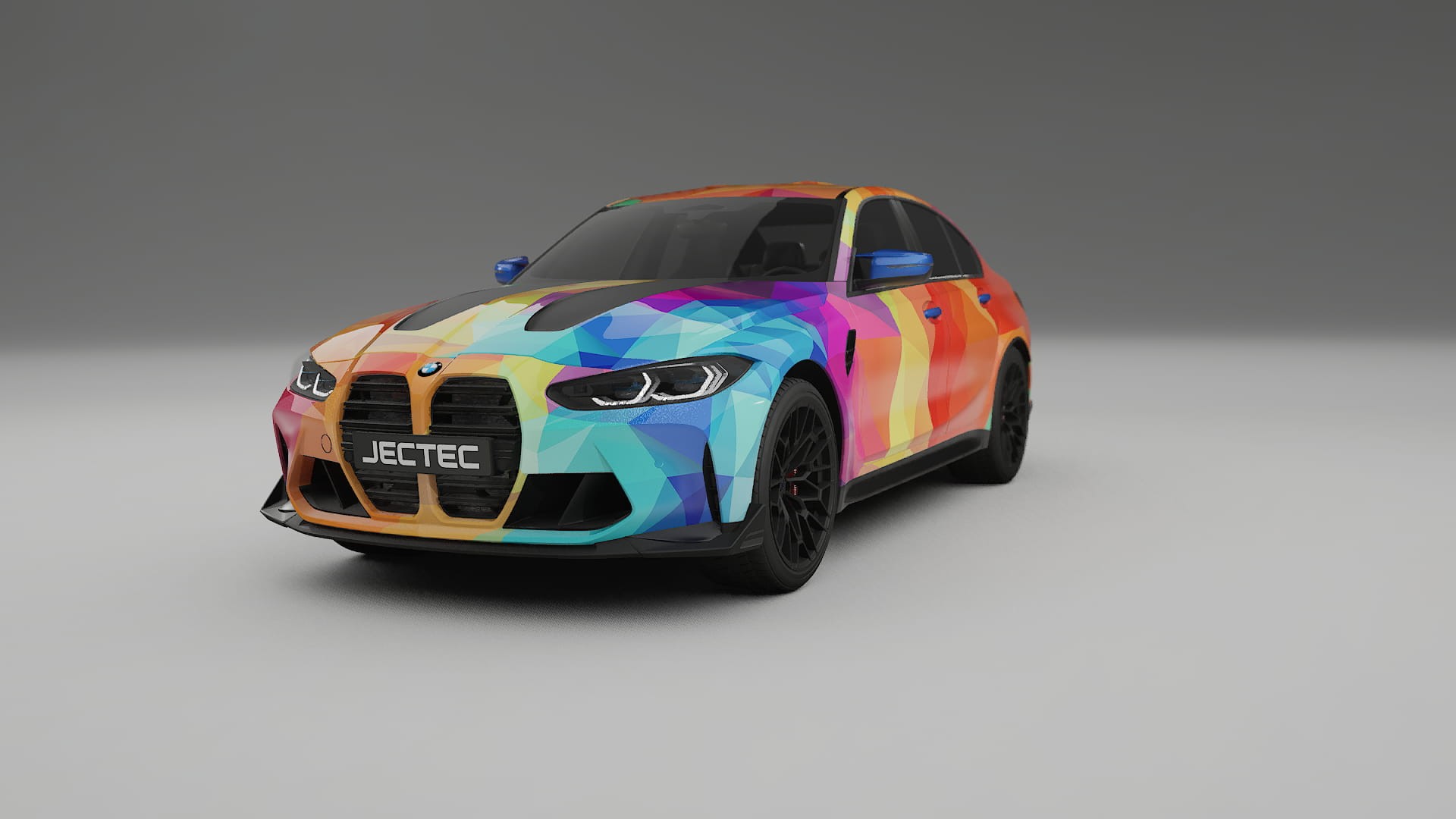BMW M3 G80 Competition CS VECTOR VIBE Designed Wrap PPF Kit – Printable Polyurethane Film
