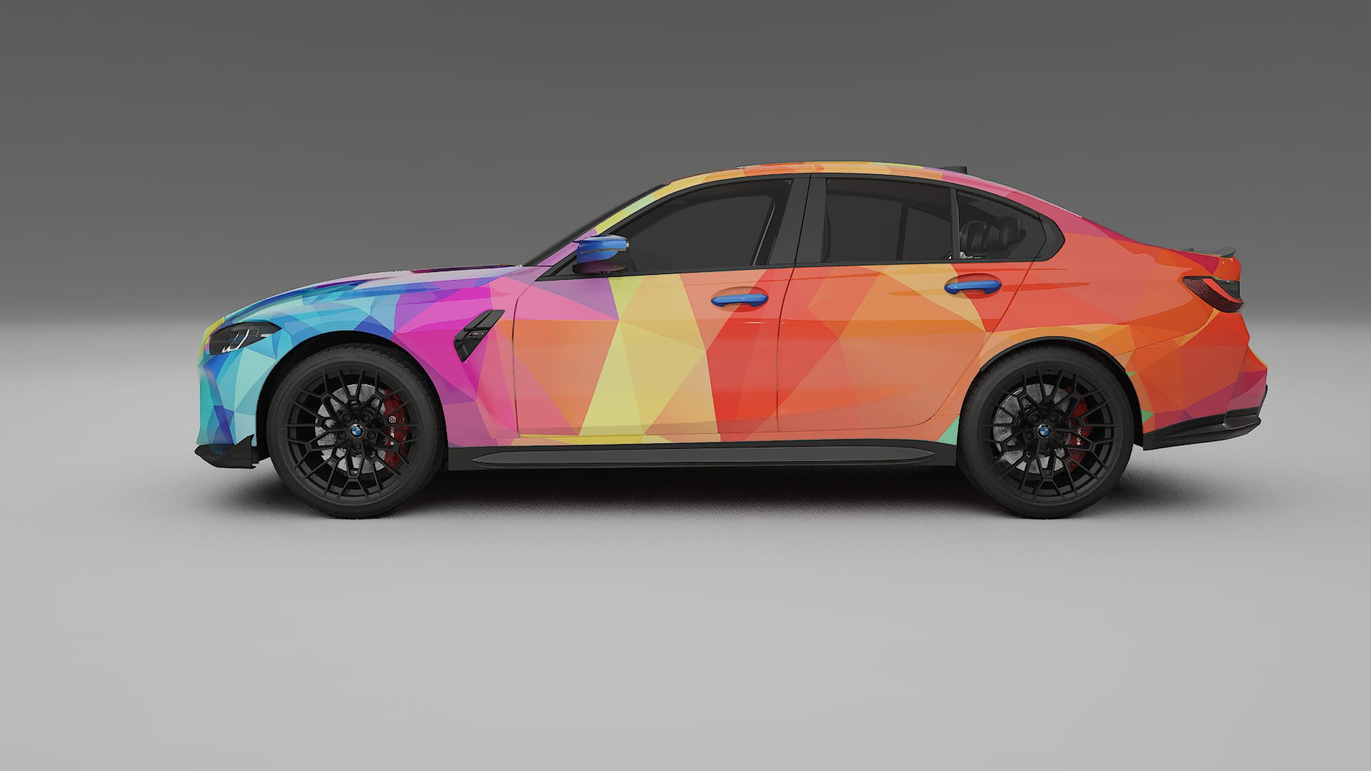 BMW M3 G80 Competition CS VECTOR WIBE Designed Wrap PPF Kit – Printable Polyurethane Film