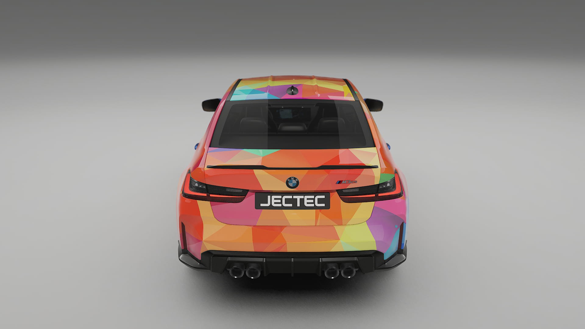 BMW M3 G80 Competition CS VECTOR VIBE – Design-Wrap PPF-Kit aus bedruckbarer Polyurethanfolie