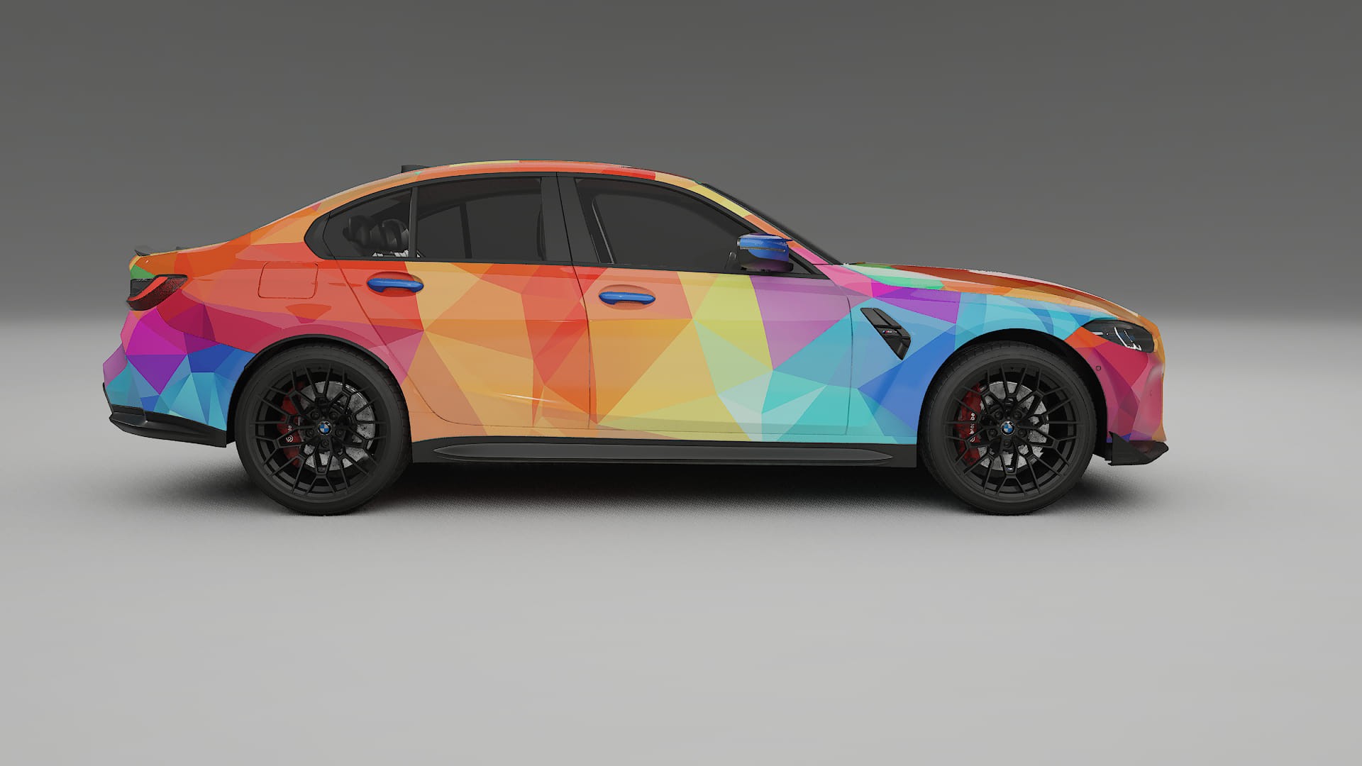 BMW M3 G80 Competition CS VECTOR VIBE Designed Wrap PPF Kit – Printable Polyurethane Film