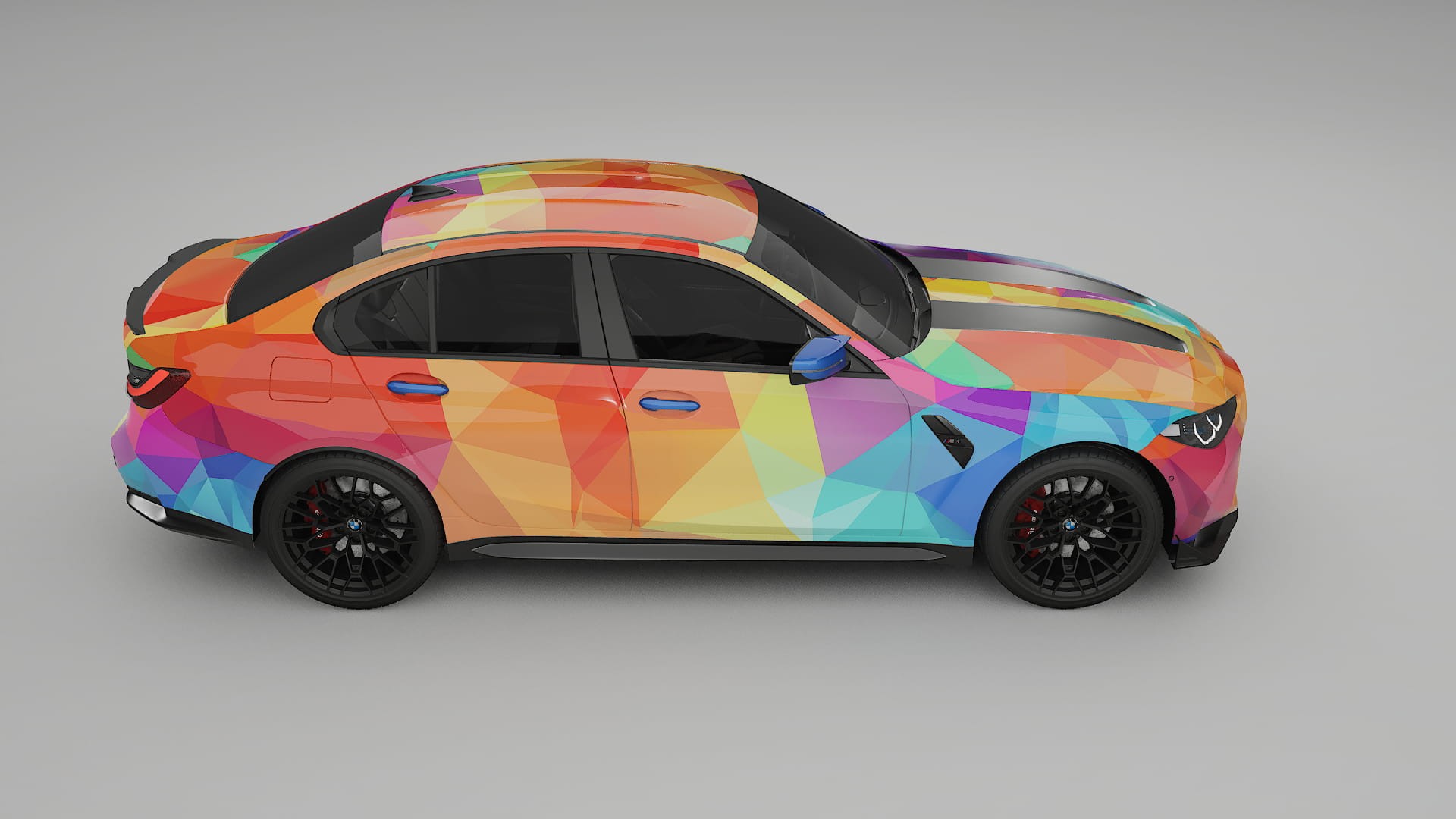 BMW M3 G80 Competition CS VECTOR VIBE – Design-Wrap PPF-Kit aus bedruckbarer Polyurethanfolie
